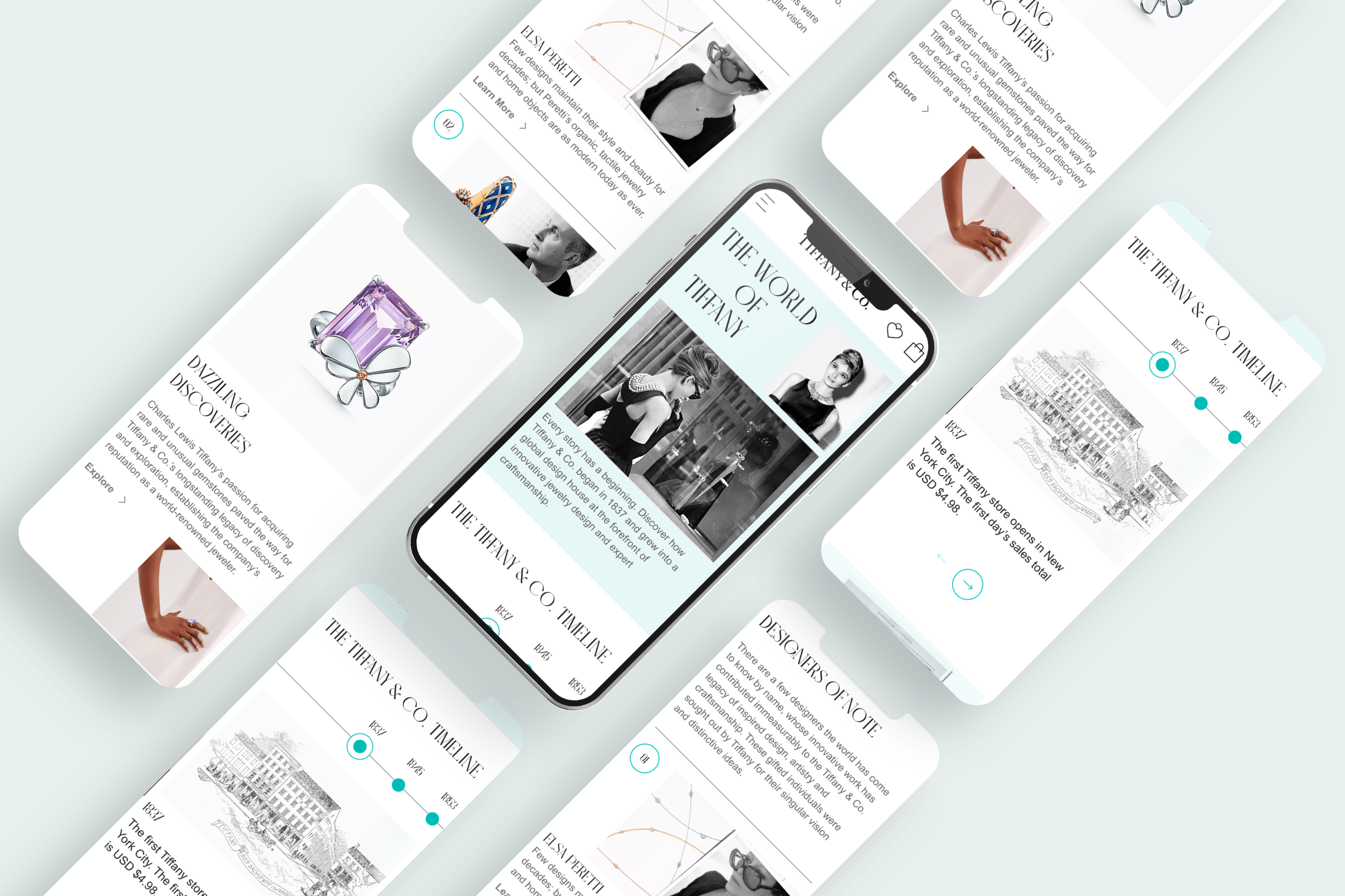 Tiffany & Co | E-Commerce Redesign Concept — Изображение №10 — Интерфейсы на Dprofile