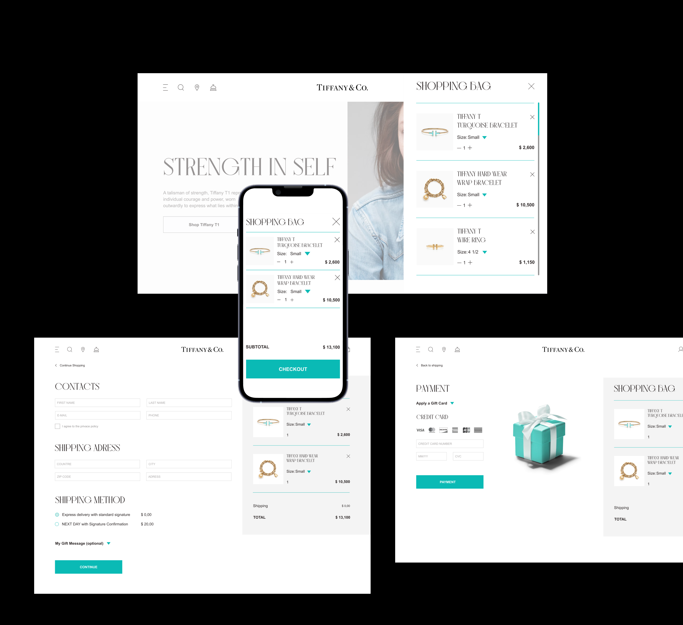 Tiffany & Co | E-Commerce Redesign Concept — Изображение №11 — Интерфейсы на Dprofile