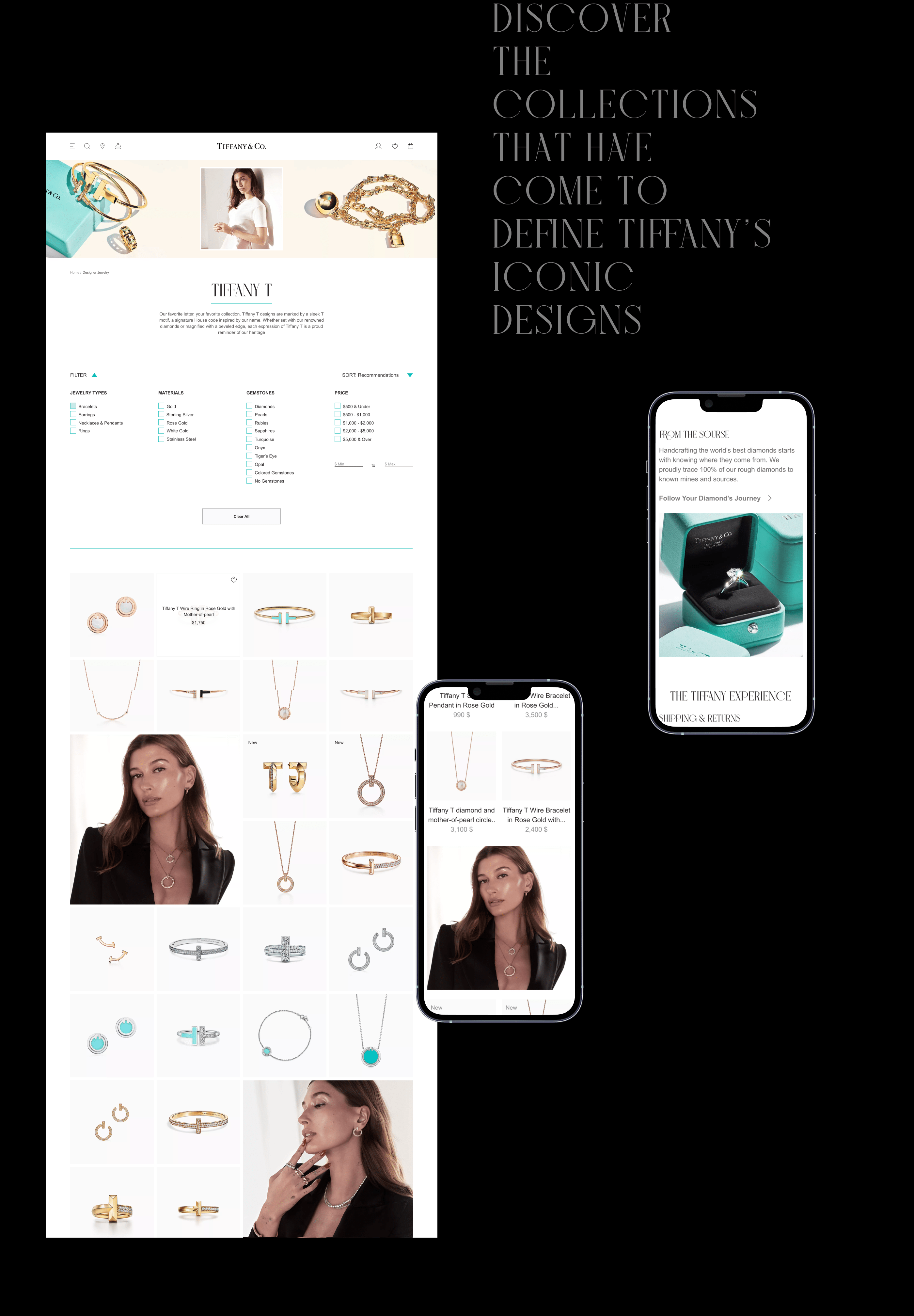 Tiffany & Co | E-Commerce Redesign Concept — Изображение №6 — Интерфейсы на Dprofile