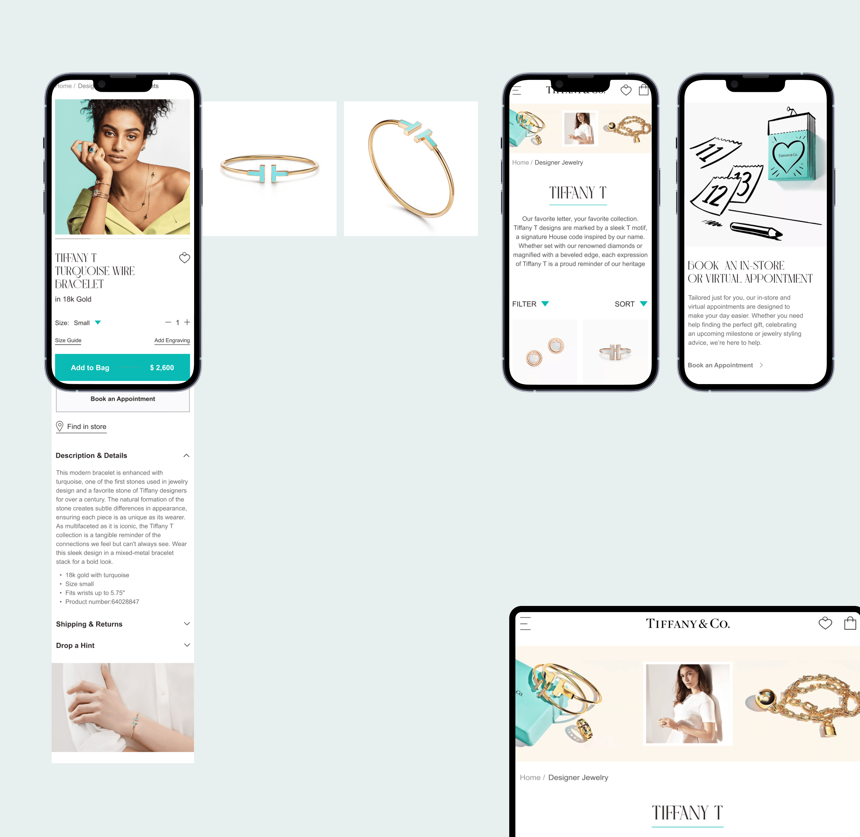 Tiffany & Co | E-Commerce Redesign Concept — Изображение №7 — Интерфейсы на Dprofile