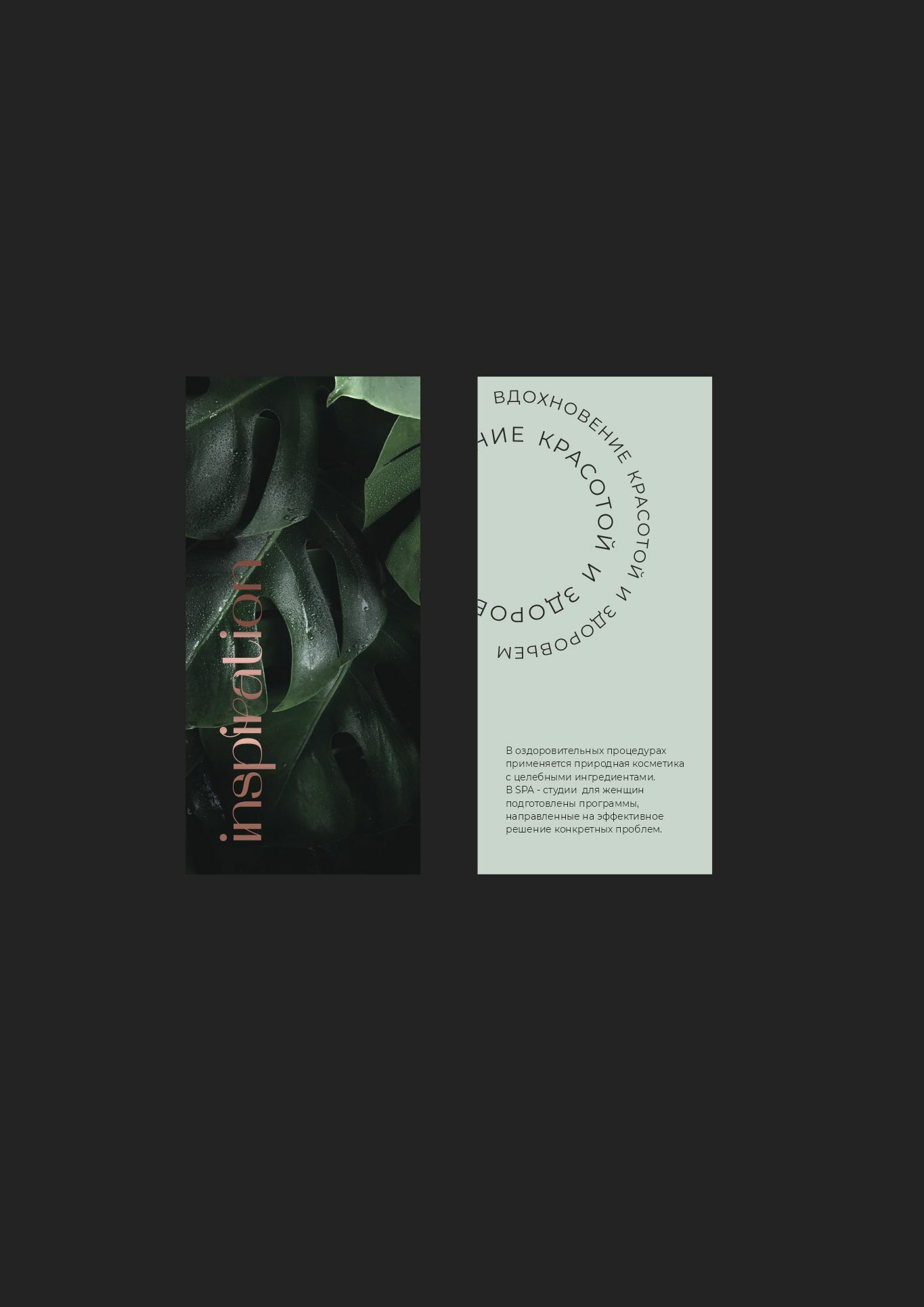 Логотип для spa-студии Inspiration. — Изображение №6 — Брендинг, Графика на Dprofile