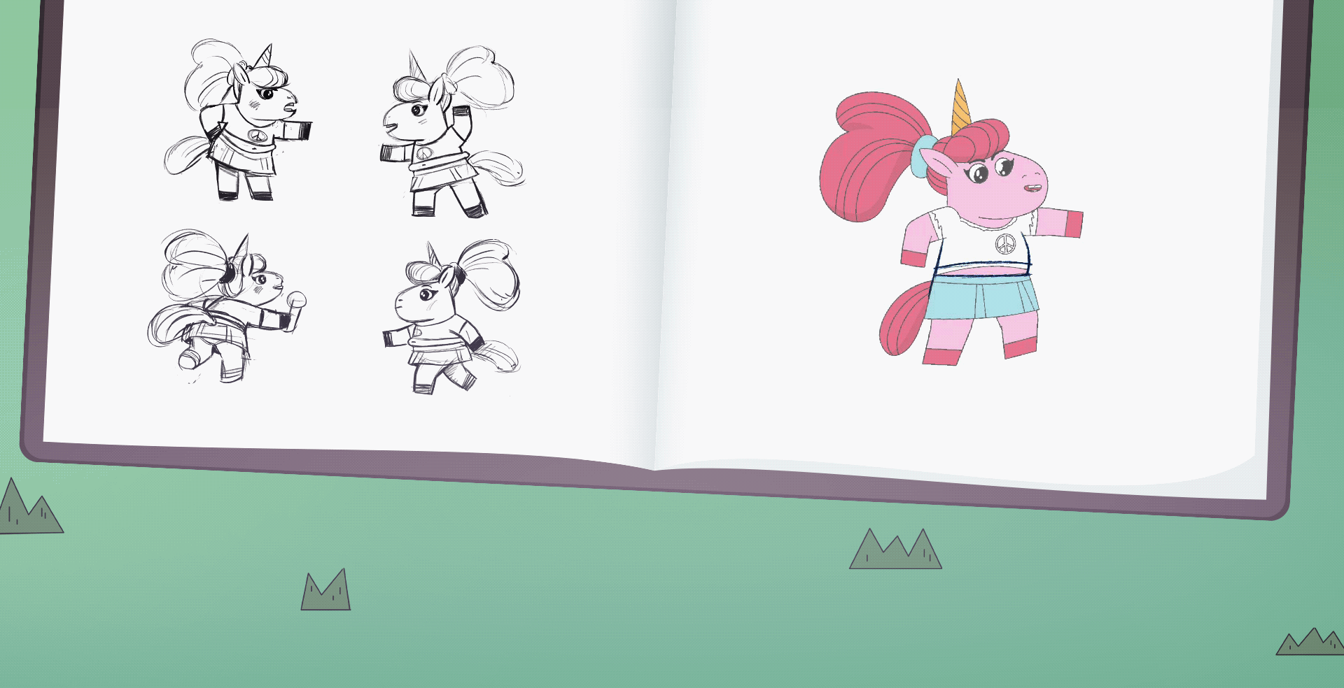 Unicorns Approve — Изображение №3 — Иллюстрация, Анимация на Dprofile