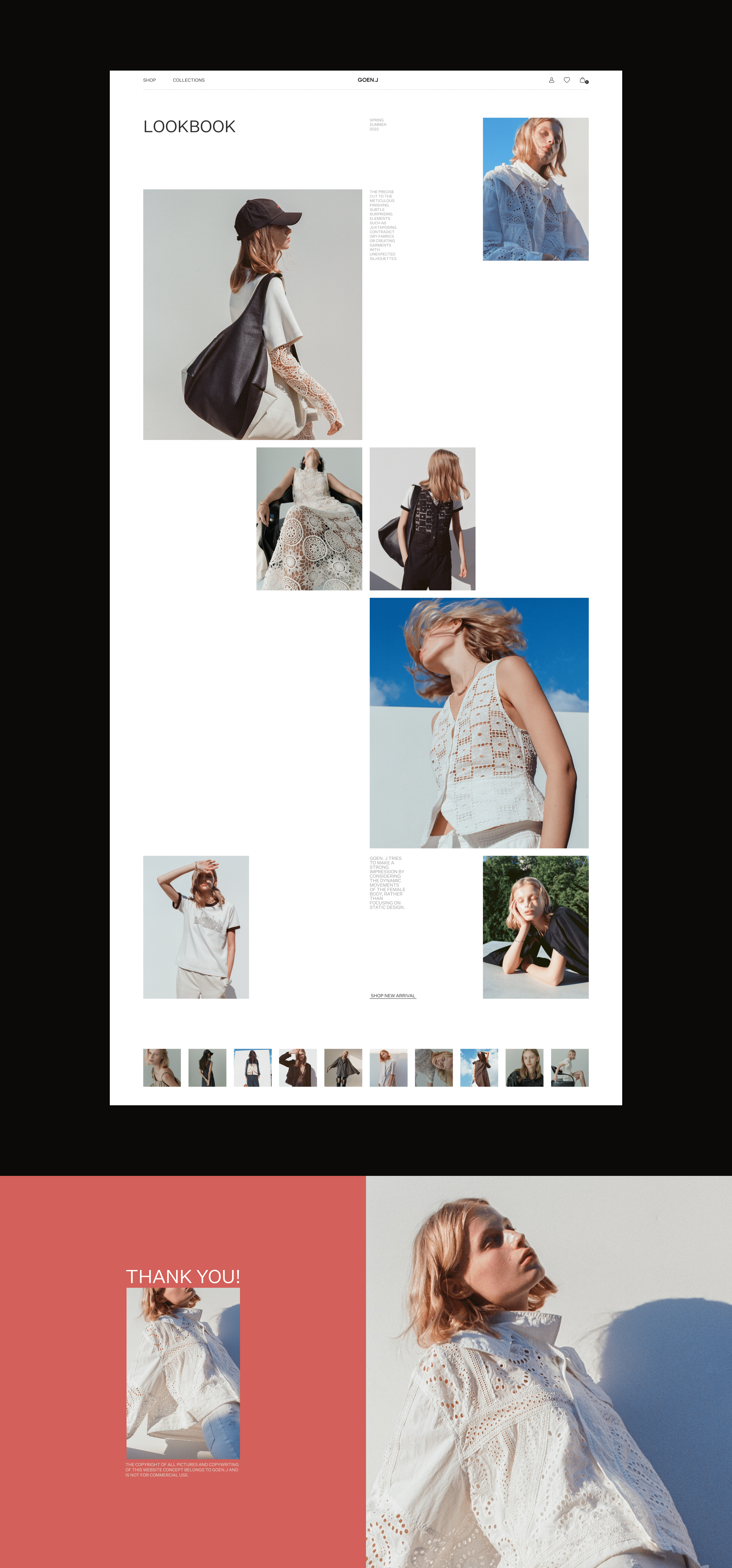 GOEN.J/E-commerce redesign — Изображение №8 — Интерфейсы, Анимация на Dprofile