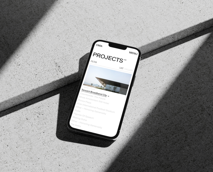 OMA - Website — Интерфейсы, Анимация на Dprofile