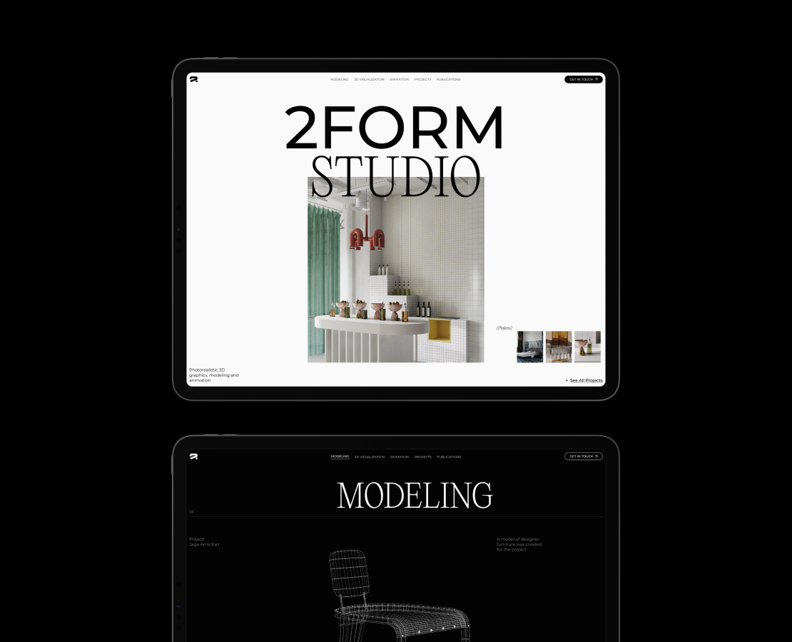 Studio 2Form — Интерфейсы, Анимация на Dprofile