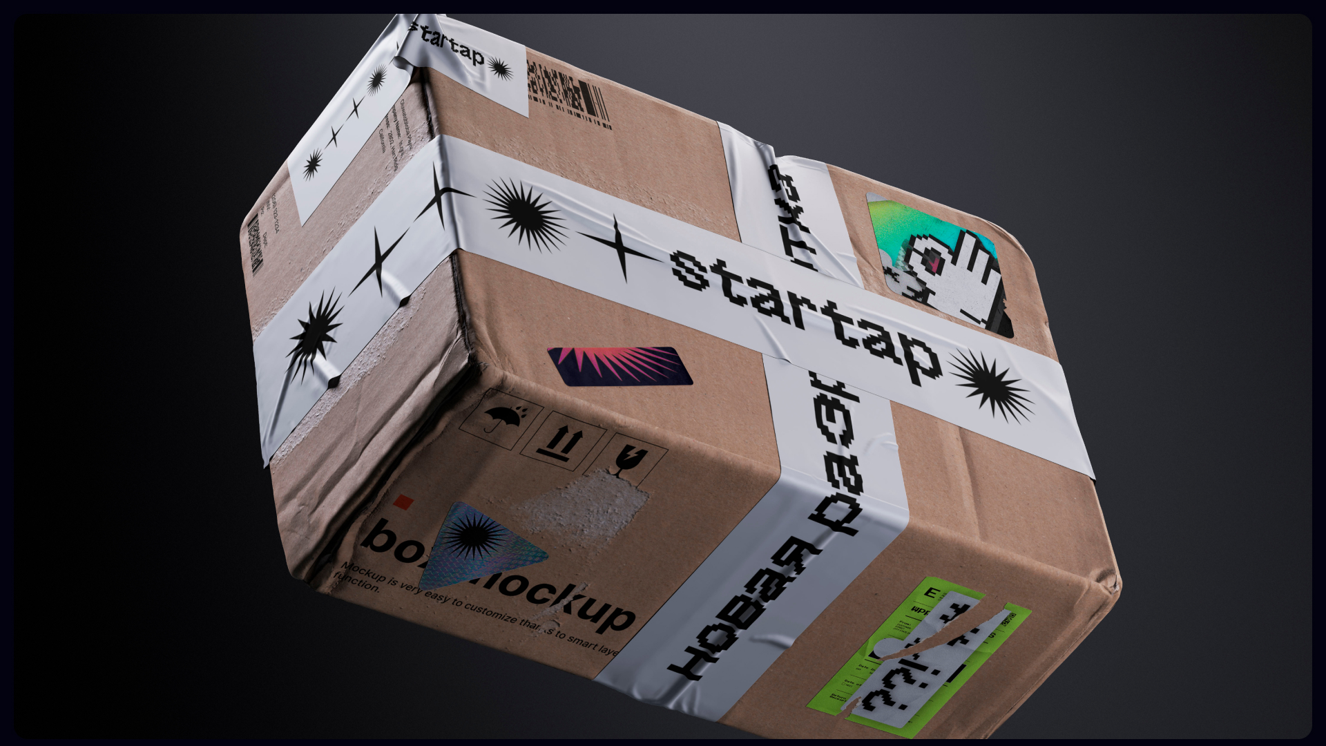 StarTap | айдентика медиа — Изображение №7 — Интерфейсы, Брендинг на Dprofile