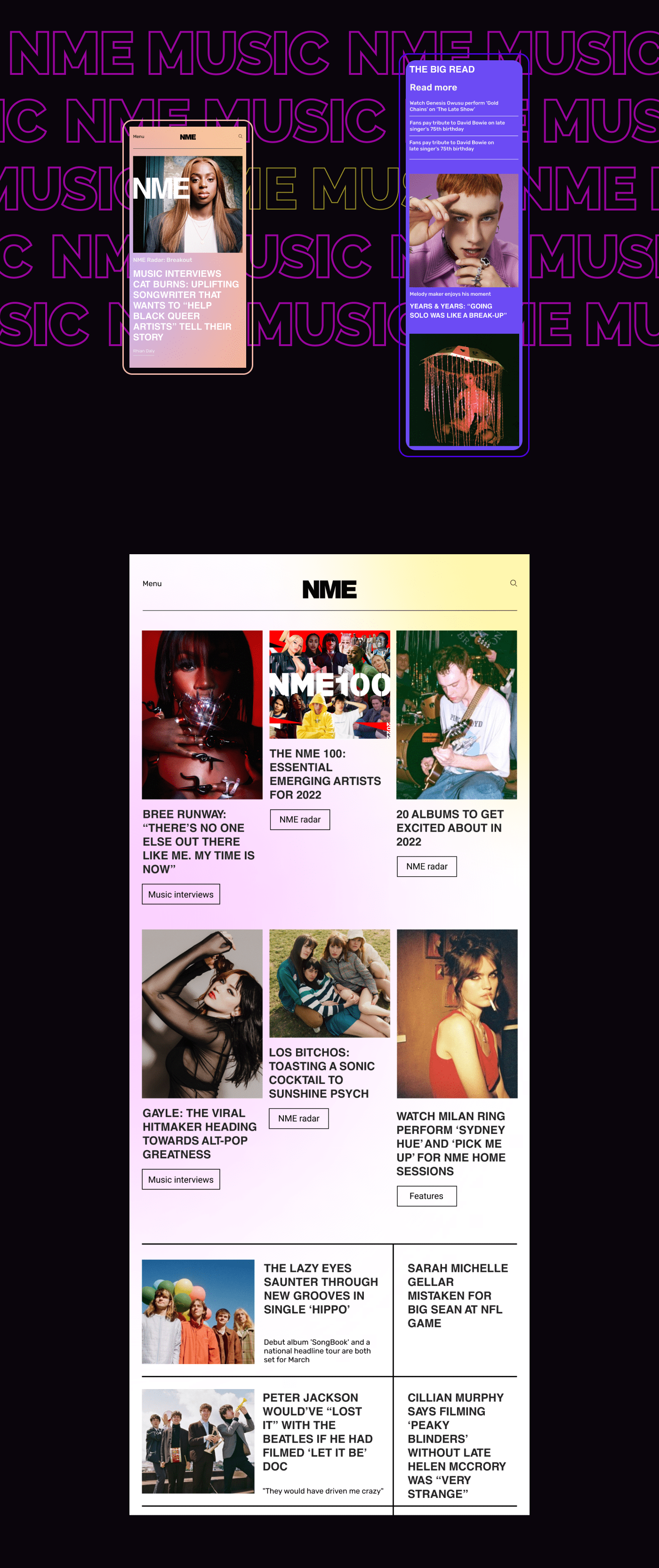 NME redesign — Изображение №3 — Интерфейсы на Dprofile