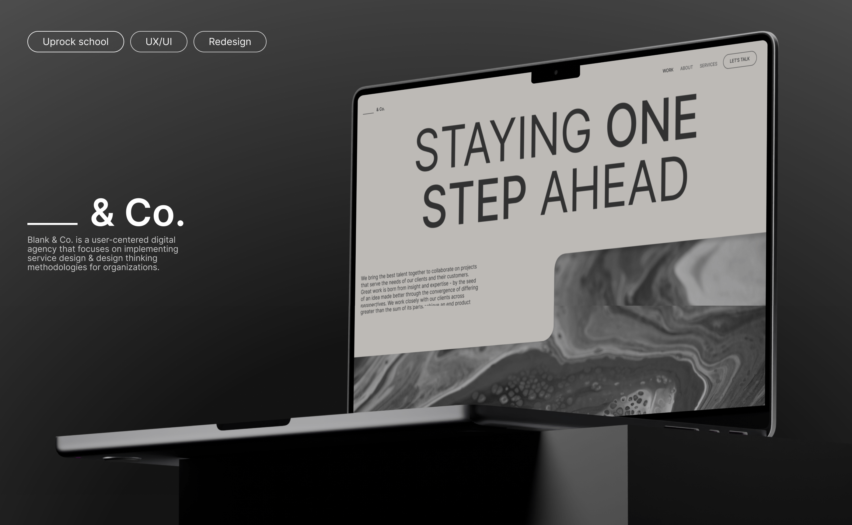_ &Co agency redesign — Изображение №1 — Интерфейсы на Dprofile