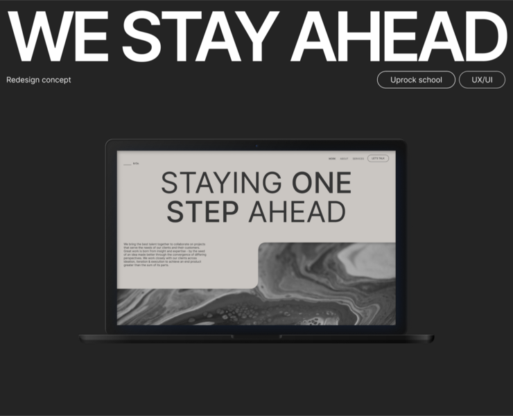 _ &Co agency redesign — Интерфейсы на Dprofile