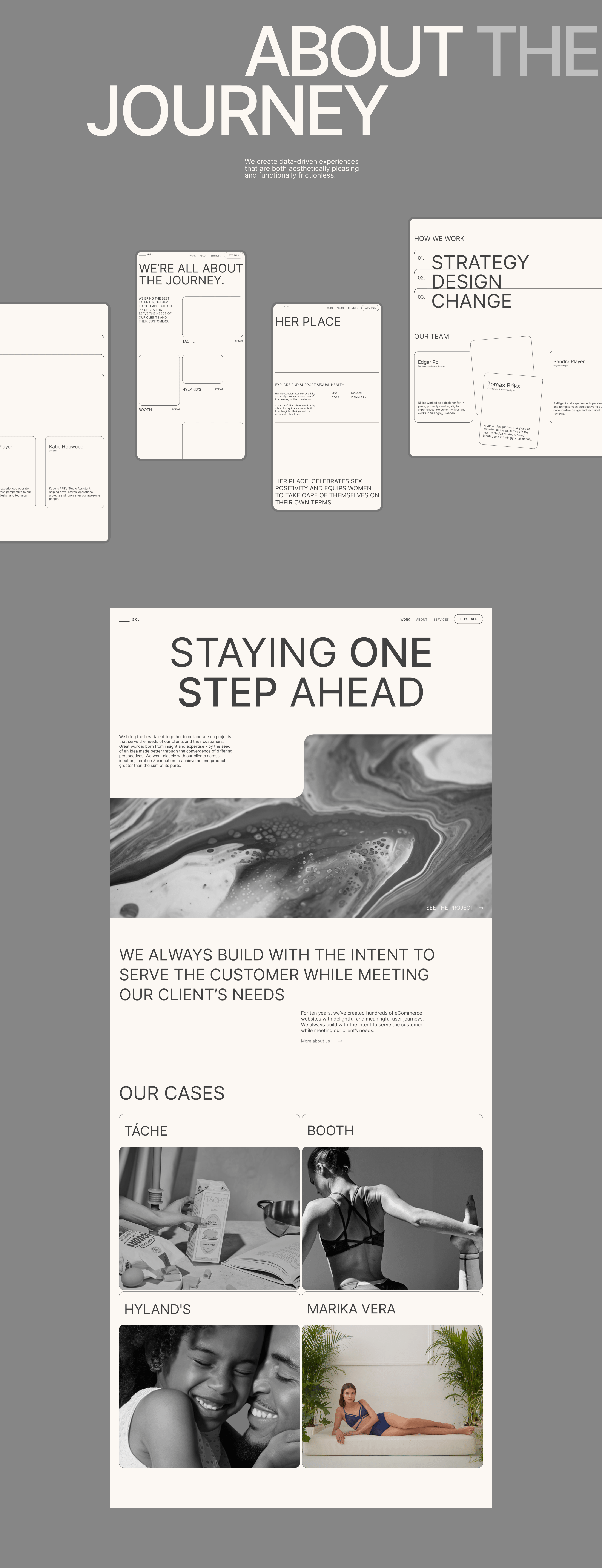_ &Co agency redesign — Изображение №2 — Интерфейсы на Dprofile