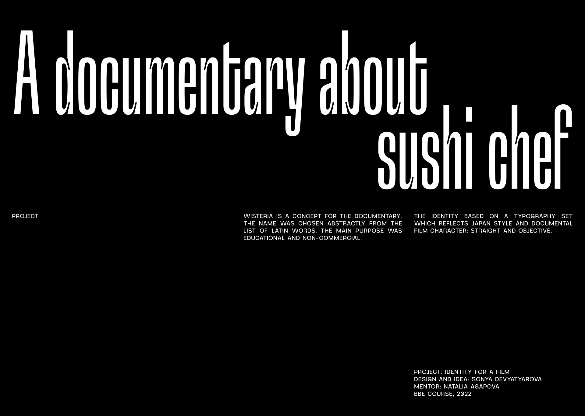 Айдентика документального фильма — Изображение №3 — Брендинг, Графика на Dprofile