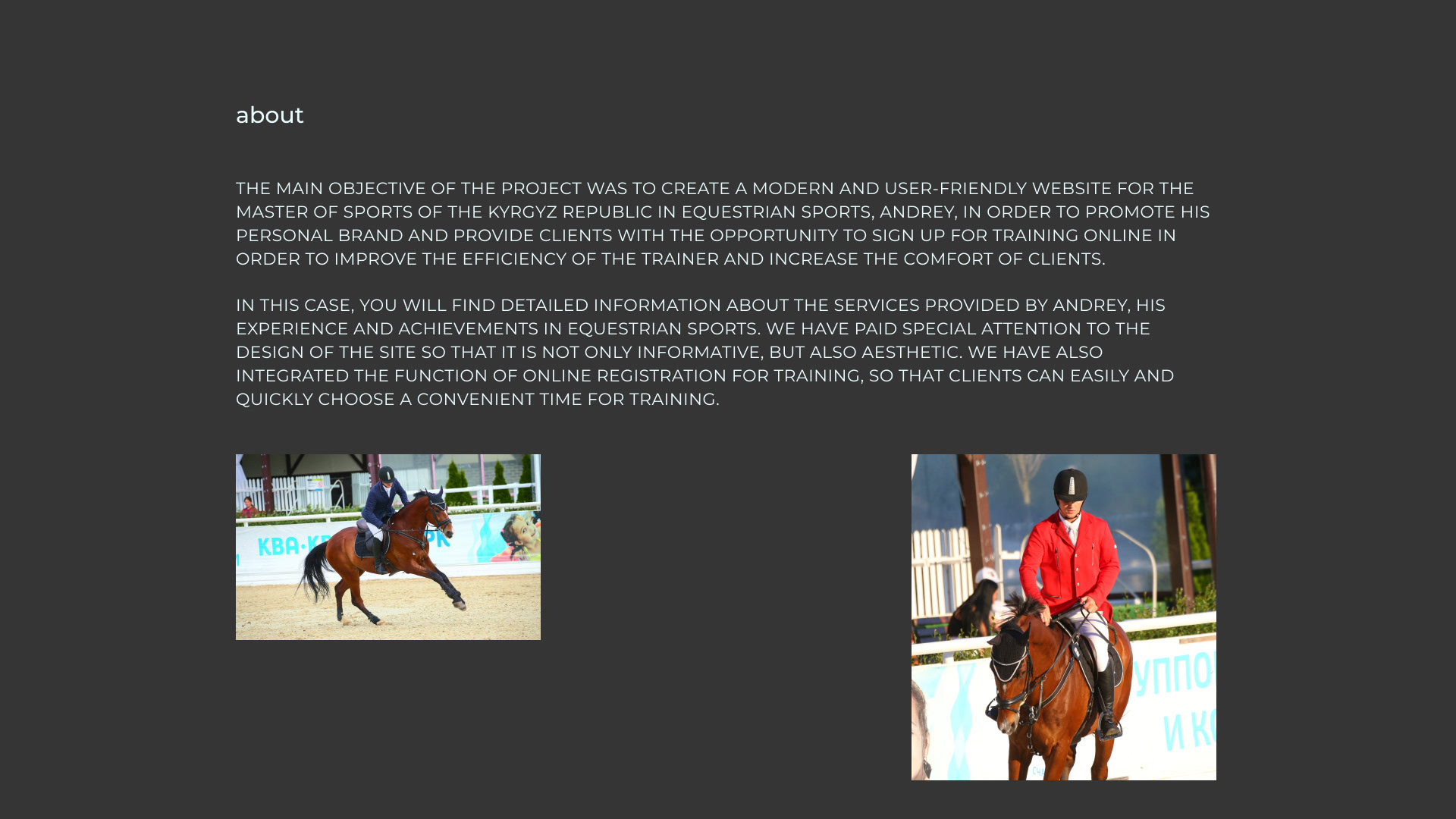 a-t.horse — Изображение №2 — Интерфейсы, Брендинг на Dprofile