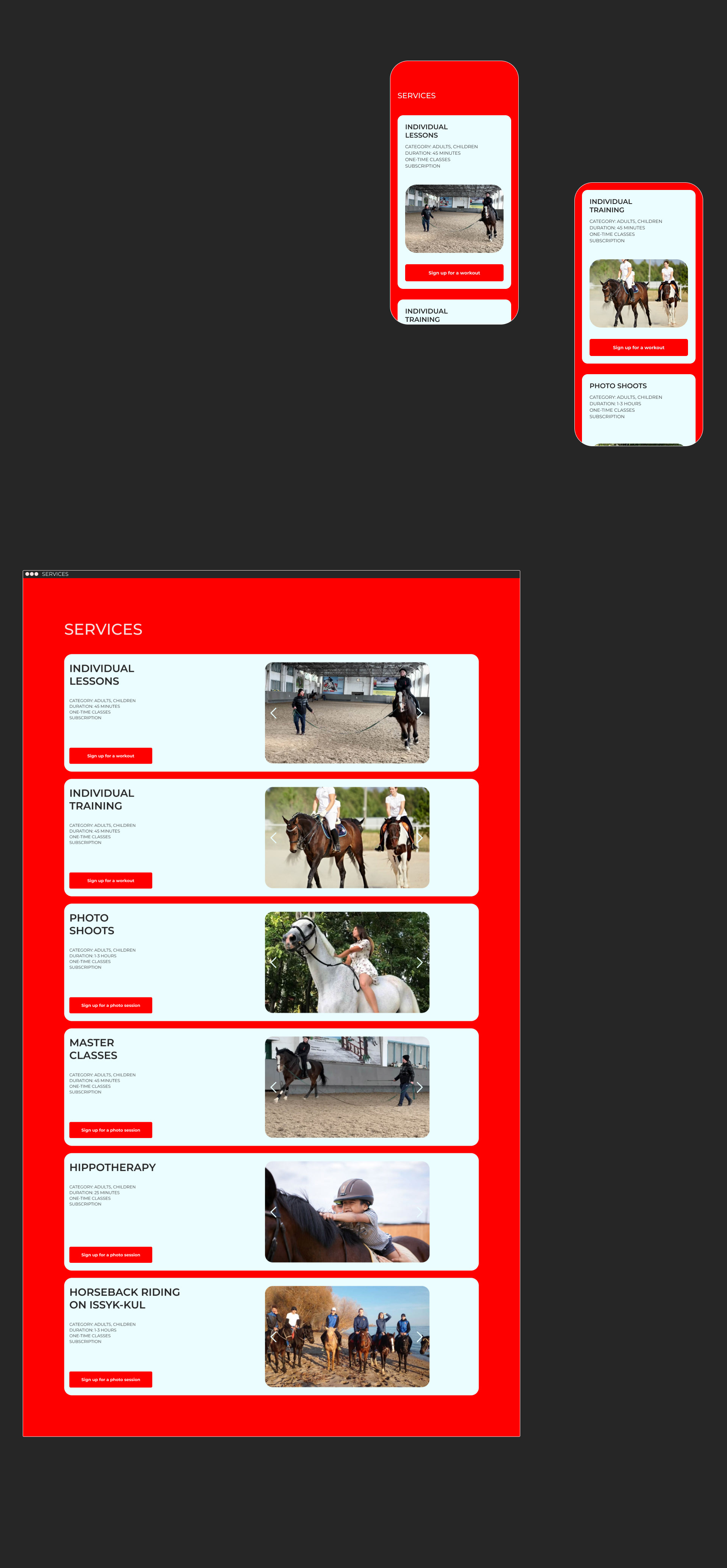 a-t.horse — Изображение №7 — Интерфейсы, Брендинг на Dprofile