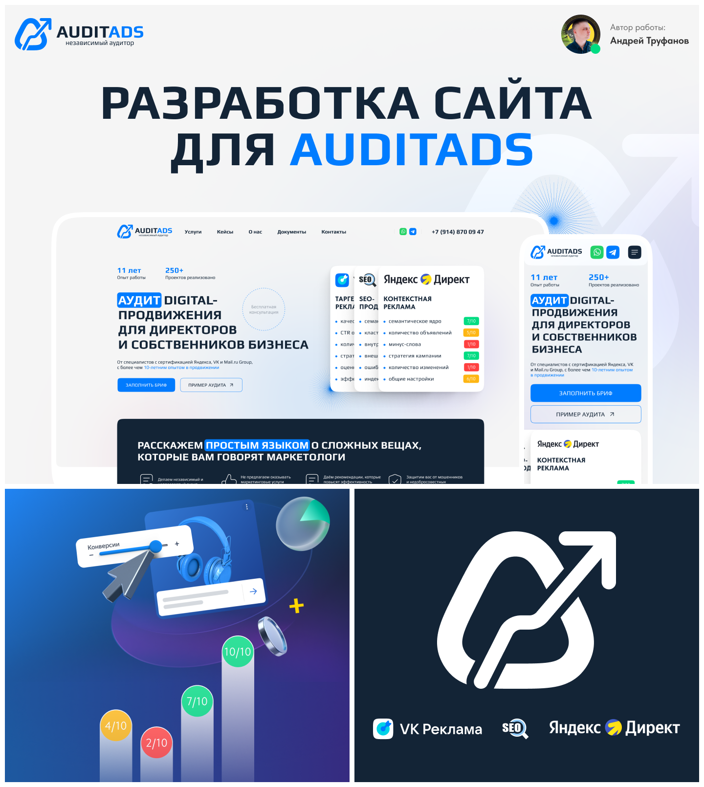 AUDIT_ADS — Изображение №1 — Маркетинг, Интерфейсы на Dprofile