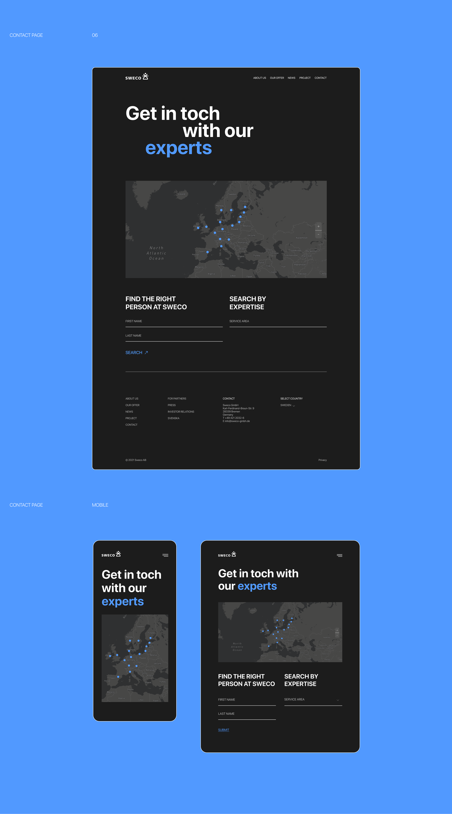 Architecture company — Изображение №7 — Интерфейсы на Dprofile