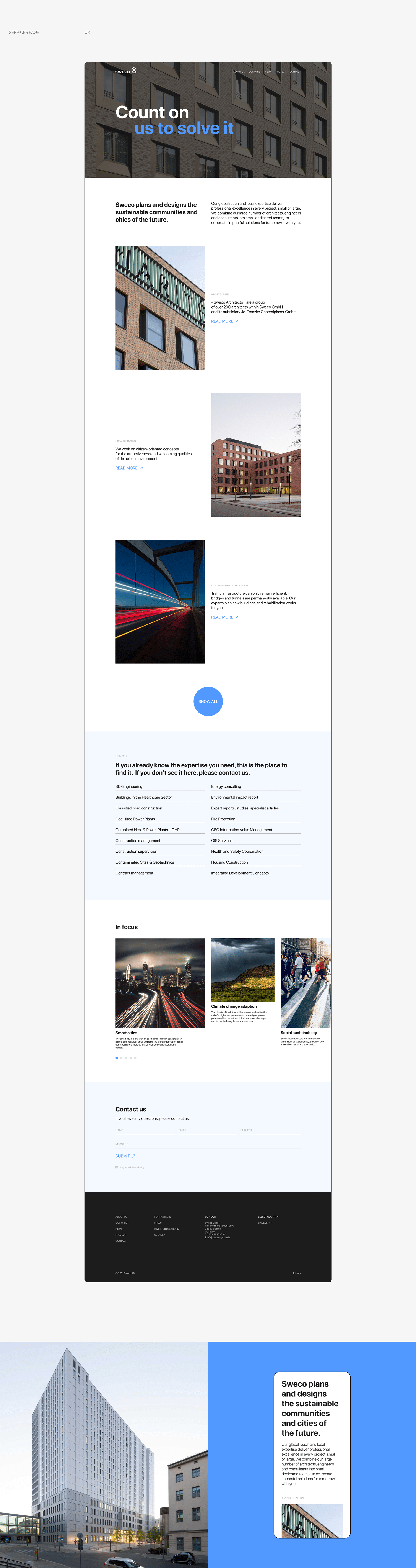 Architecture company — Изображение №4 — Интерфейсы на Dprofile