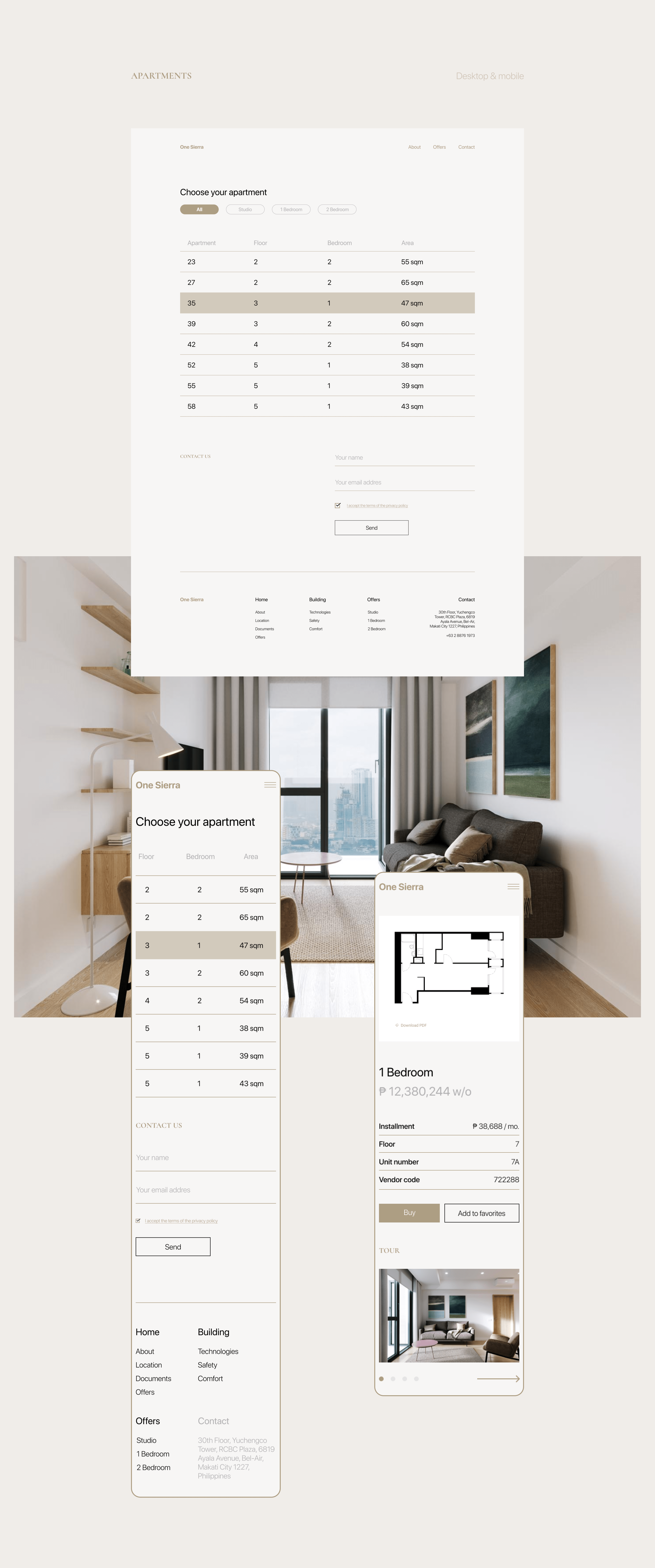 Real estate — Изображение №10 — Интерфейсы на Dprofile