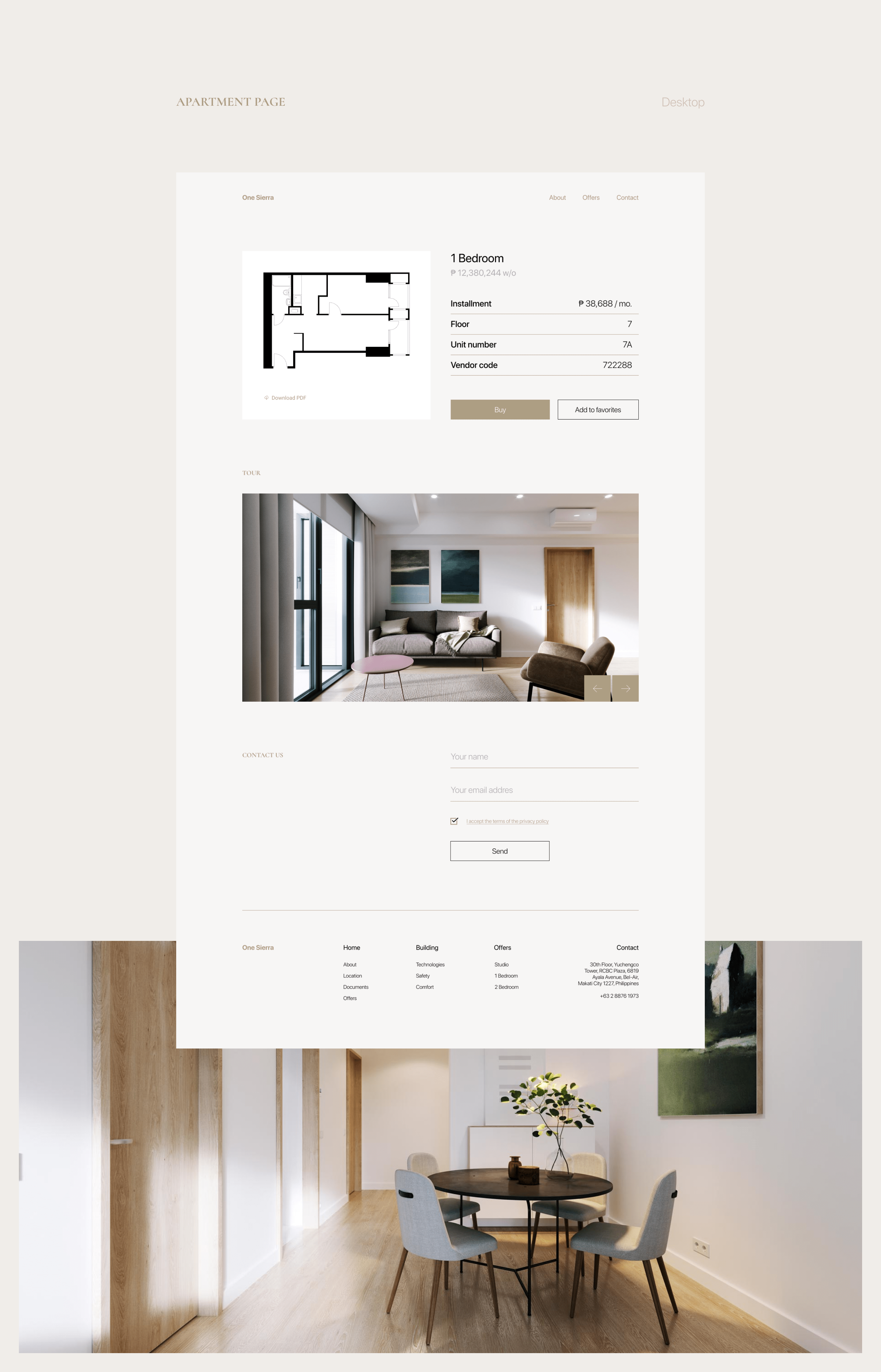 Real estate — Изображение №11 — Интерфейсы на Dprofile
