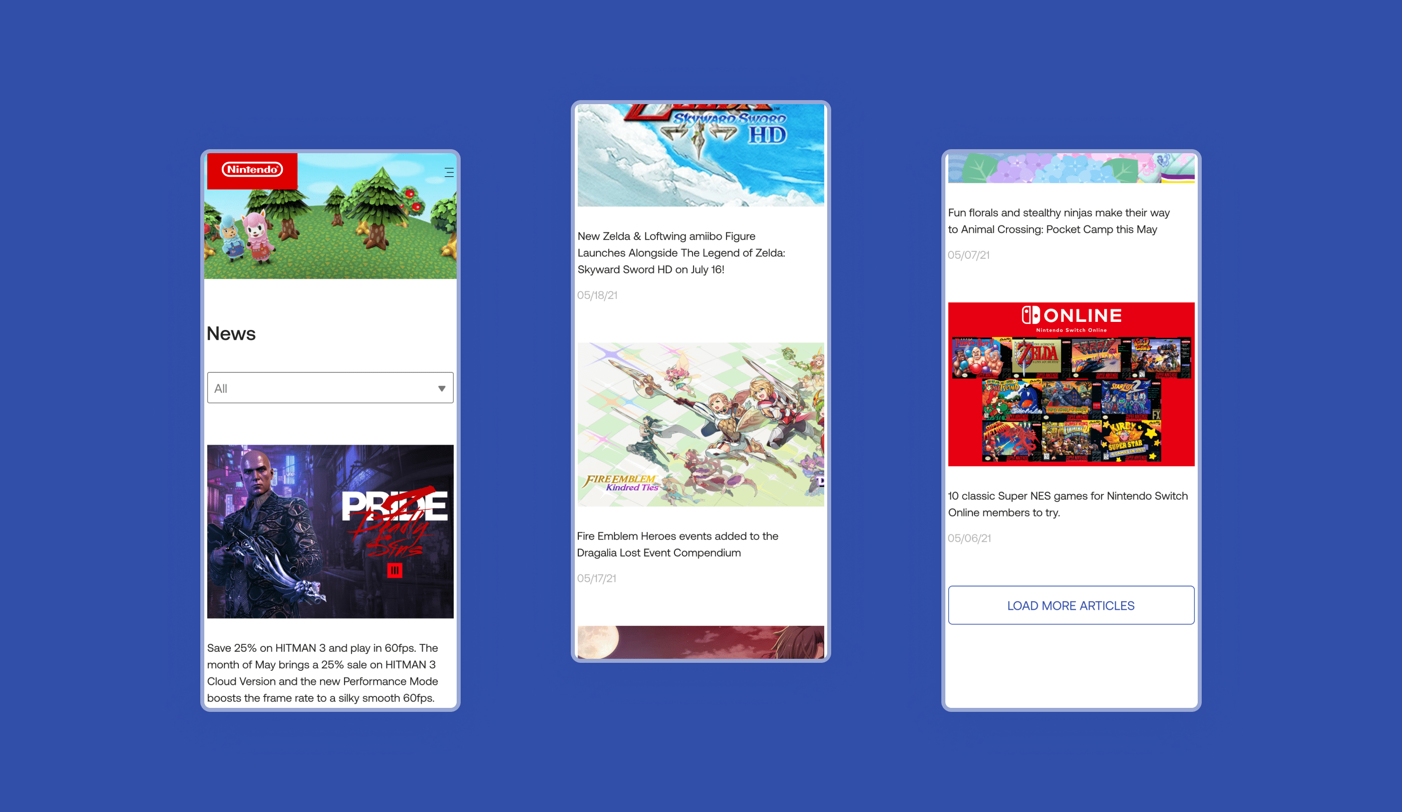 Redesign of the corporate website "Nintendo" — Изображение №20 — Интерфейсы, Иллюстрация, Анимация на Dprofile