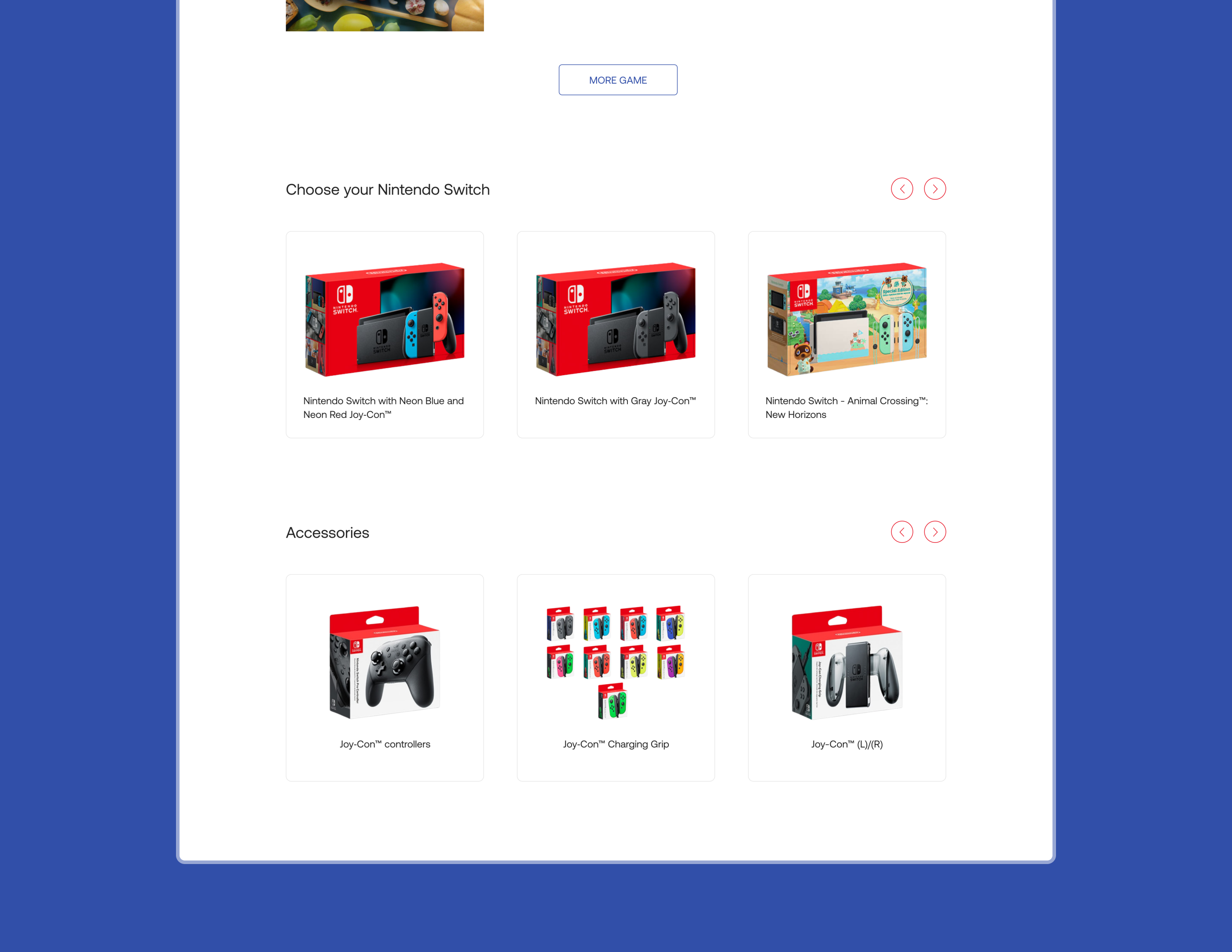 Redesign of the corporate website "Nintendo" — Изображение №11 — Интерфейсы, Иллюстрация, Анимация на Dprofile