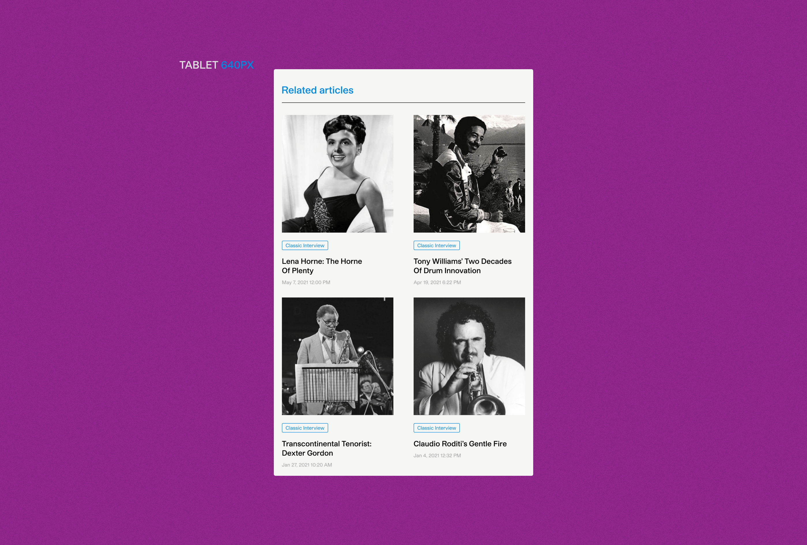 DOWNBEAT MUSIC MAGAZINE — Redesign concept — Изображение №13 — Интерфейсы, Брендинг, Анимация на Dprofile