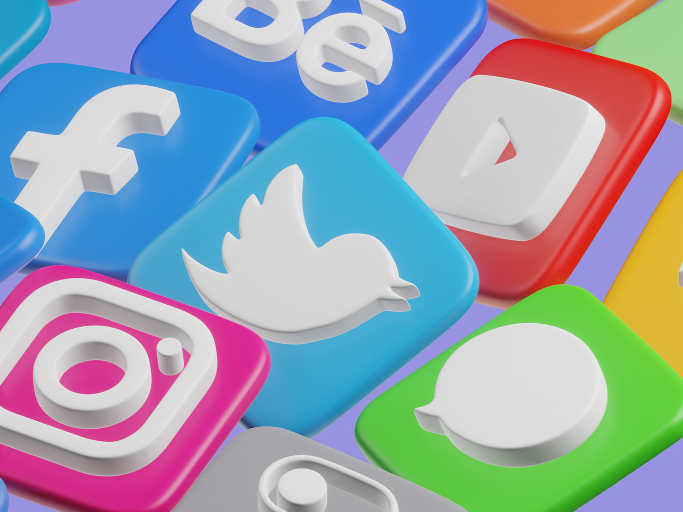 3D icons. Иконки социальных сетей. — Изображение №14 — 3D, Анимация на Dprofile