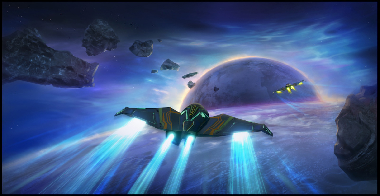 Создание коллекции Starship NFT — Изображение №3 — Иллюстрация, 3D на Dprofile