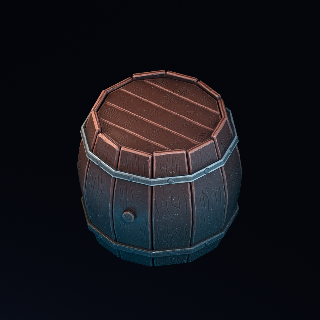 3D Lowpoly props for Dwarves. Пропсы для жилища гномов — Изображение №15 — Иллюстрация, 3D на Dprofile