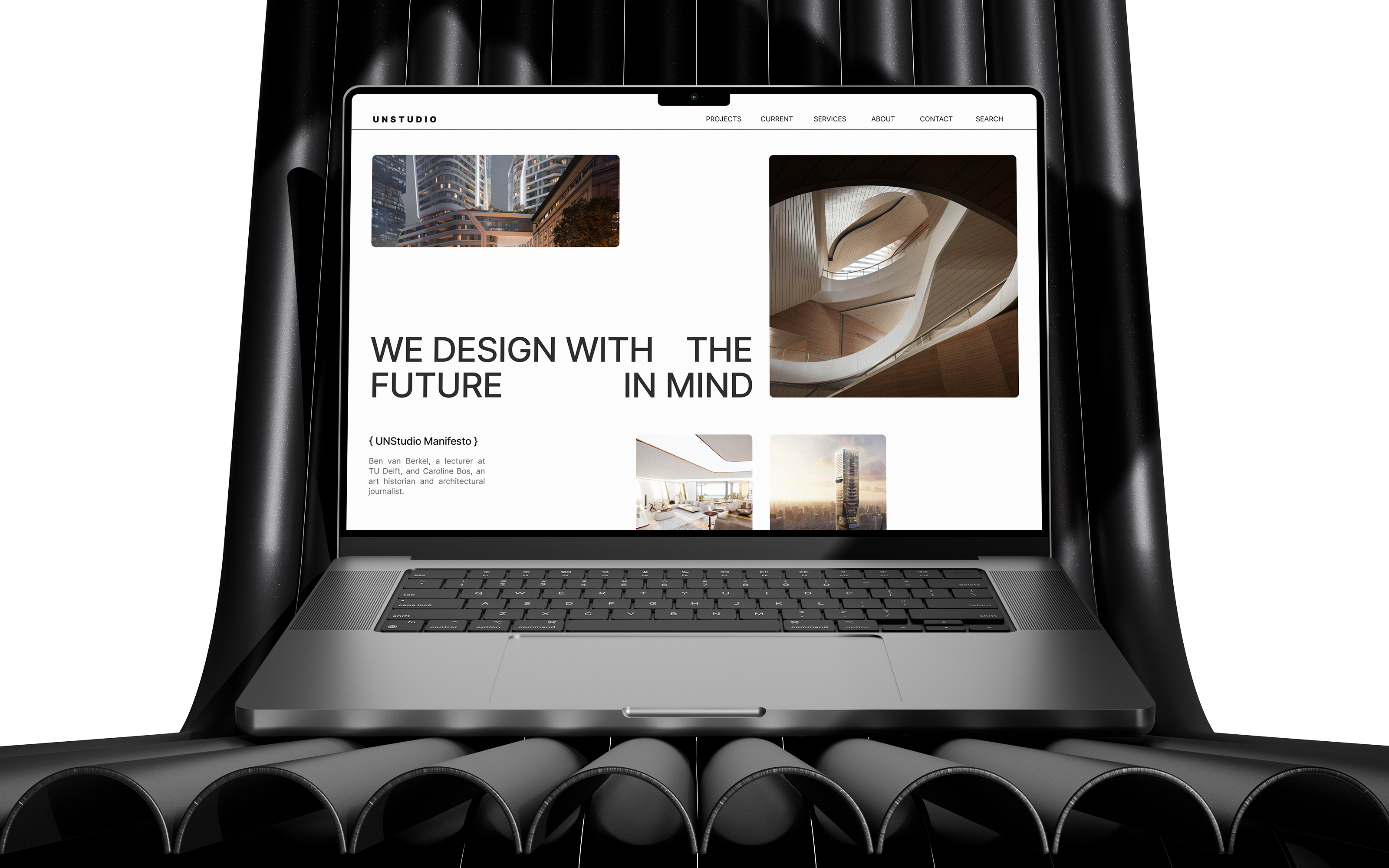 UNStudio website — Изображение №1 — Интерфейсы на Dprofile