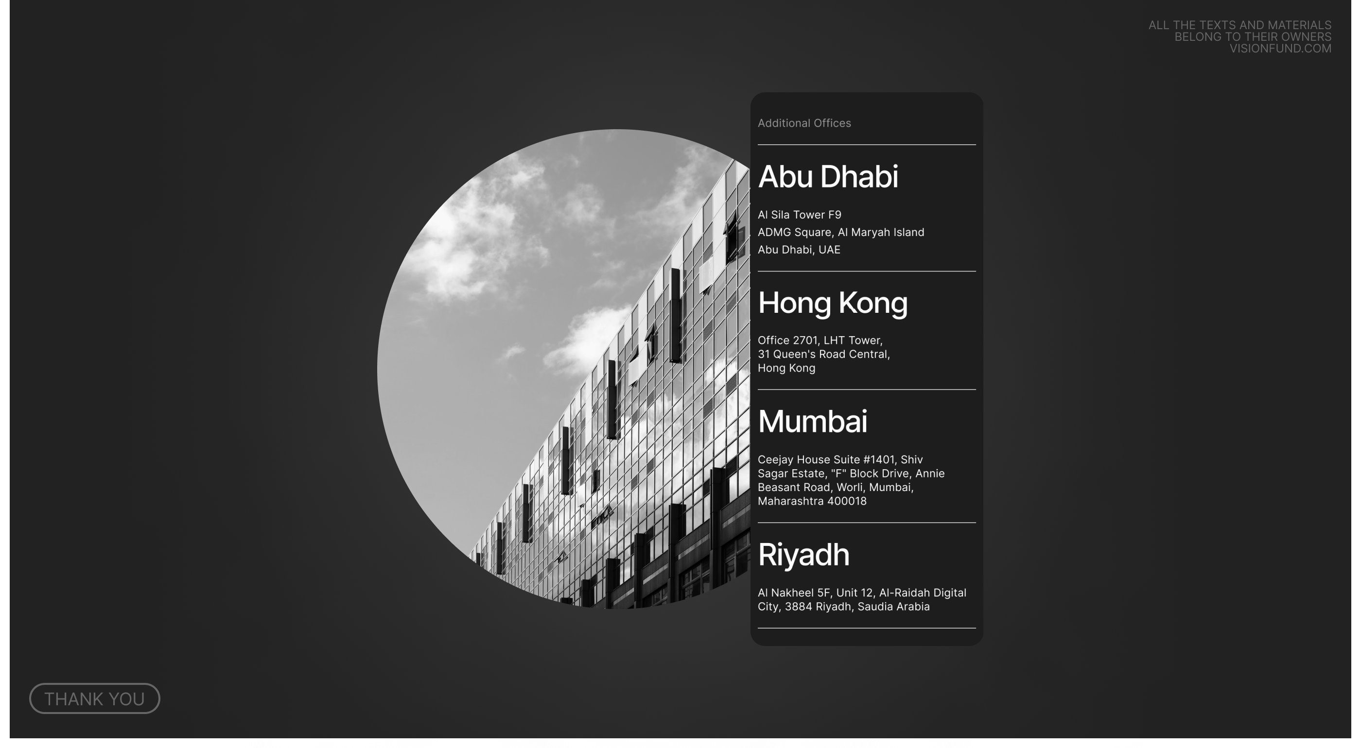 SoftBank Vision Fund — corporate website — Изображение №11 — Интерфейсы на Dprofile