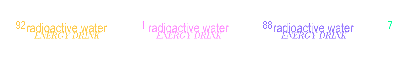 energy drink | radioactive-water | packaging & branding — Изображение №1 — Брендинг, 3D на Dprofile
