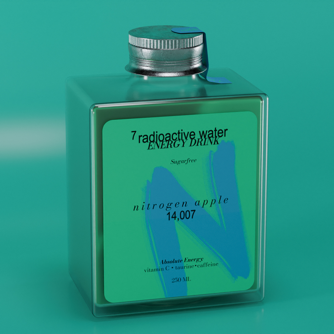 energy drink | radioactive-water | packaging & branding — Изображение №8 — Брендинг, 3D на Dprofile