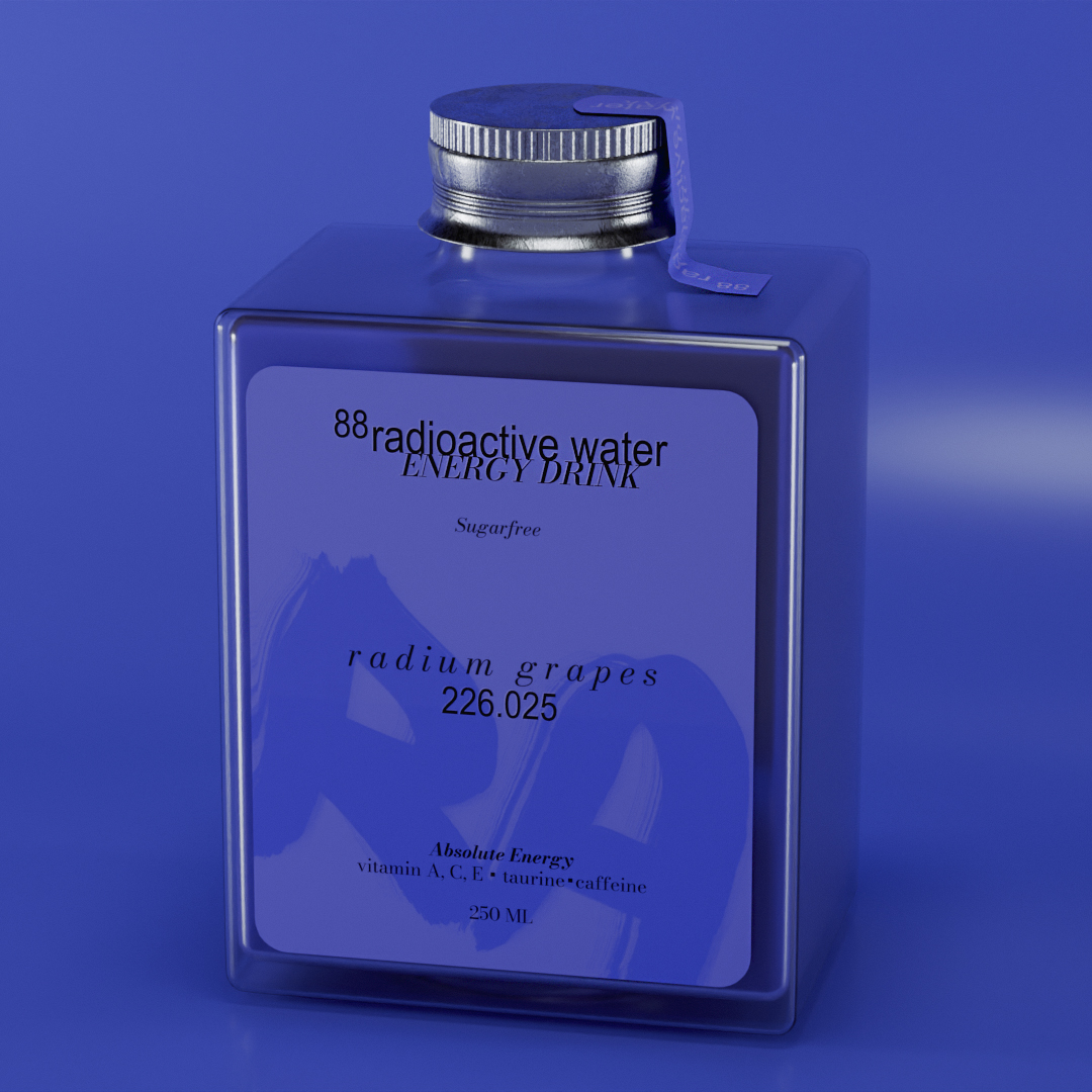 energy drink | radioactive-water | packaging & branding — Изображение №6 — Брендинг, 3D на Dprofile