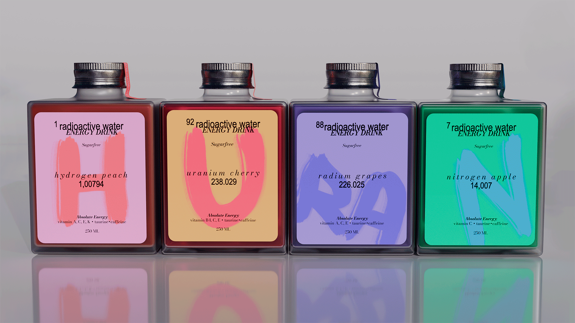 energy drink | radioactive-water | packaging & branding — Изображение №13 — Брендинг, 3D на Dprofile