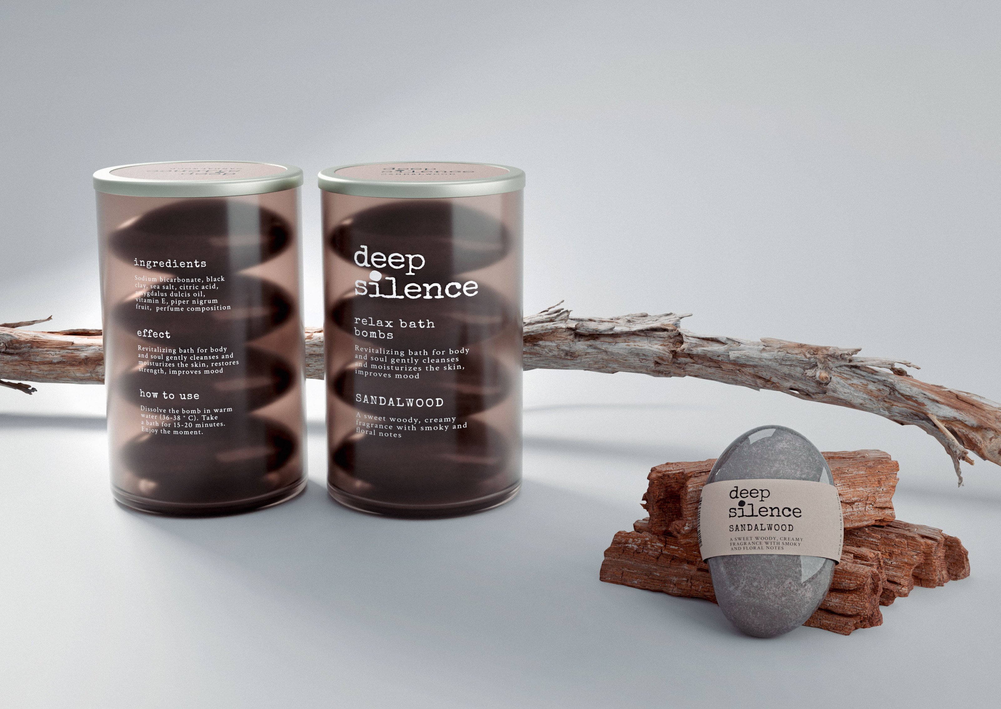 deep silence: aromatic bath bombs — Изображение №12 — Брендинг на Dprofile