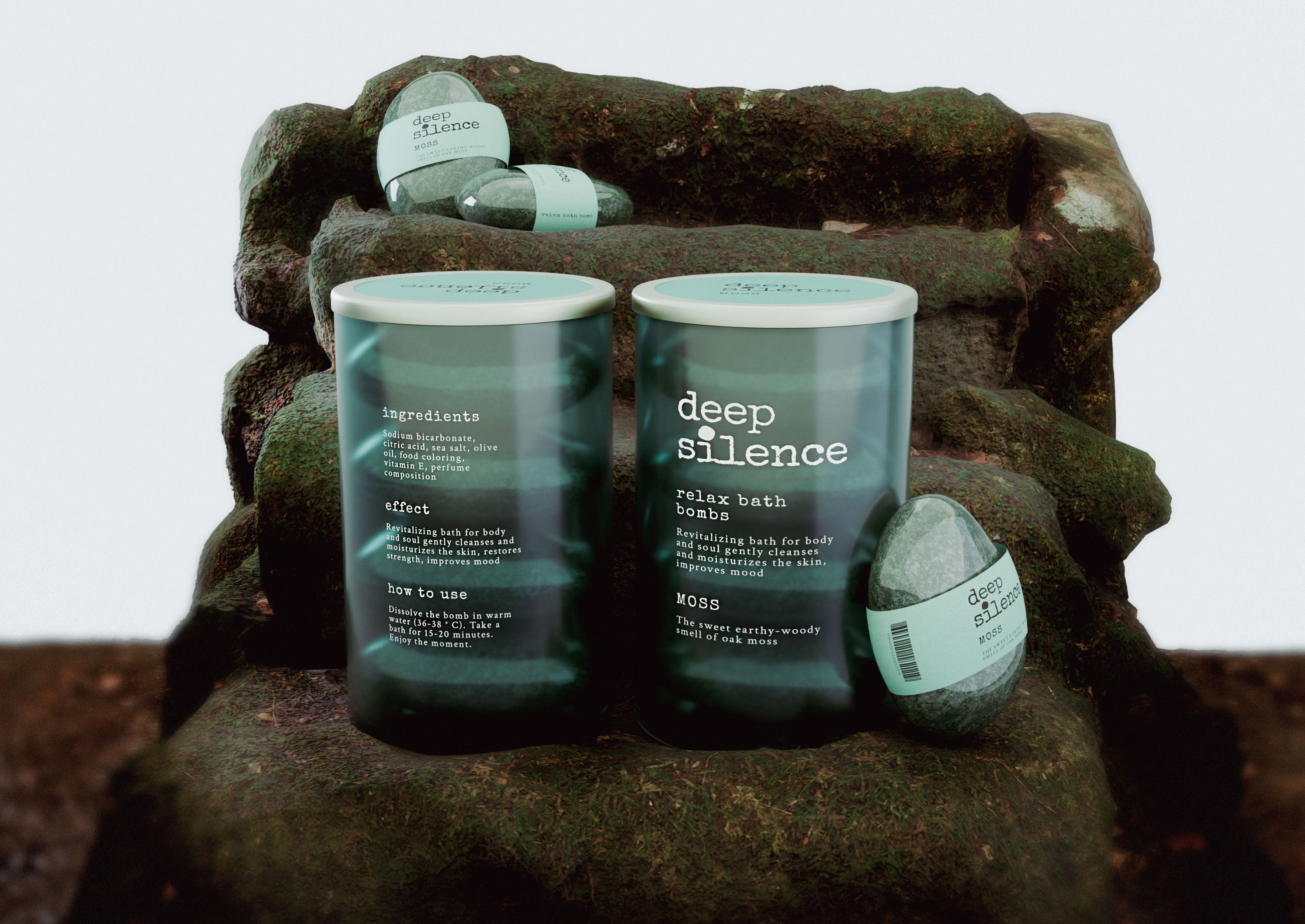 deep silence: aromatic bath bombs — Изображение №15 — Брендинг на Dprofile