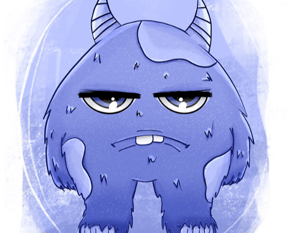 Монстры из пятна/ monsters of the spot — Иллюстрация на Dprofile