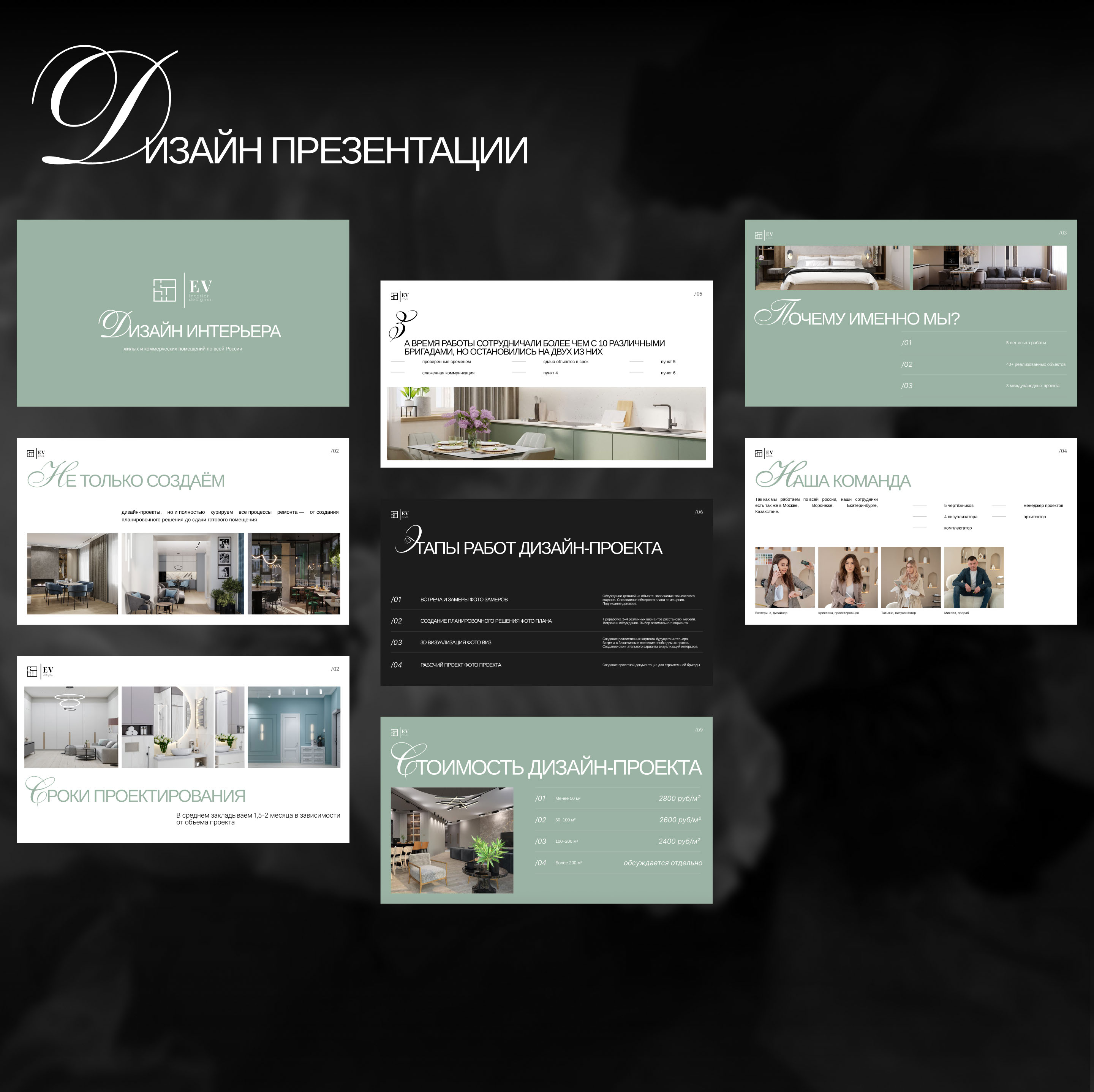 Дизайн коммерческого предложения | Presentation design — Изображение №3 — Интерфейсы на Dprofile