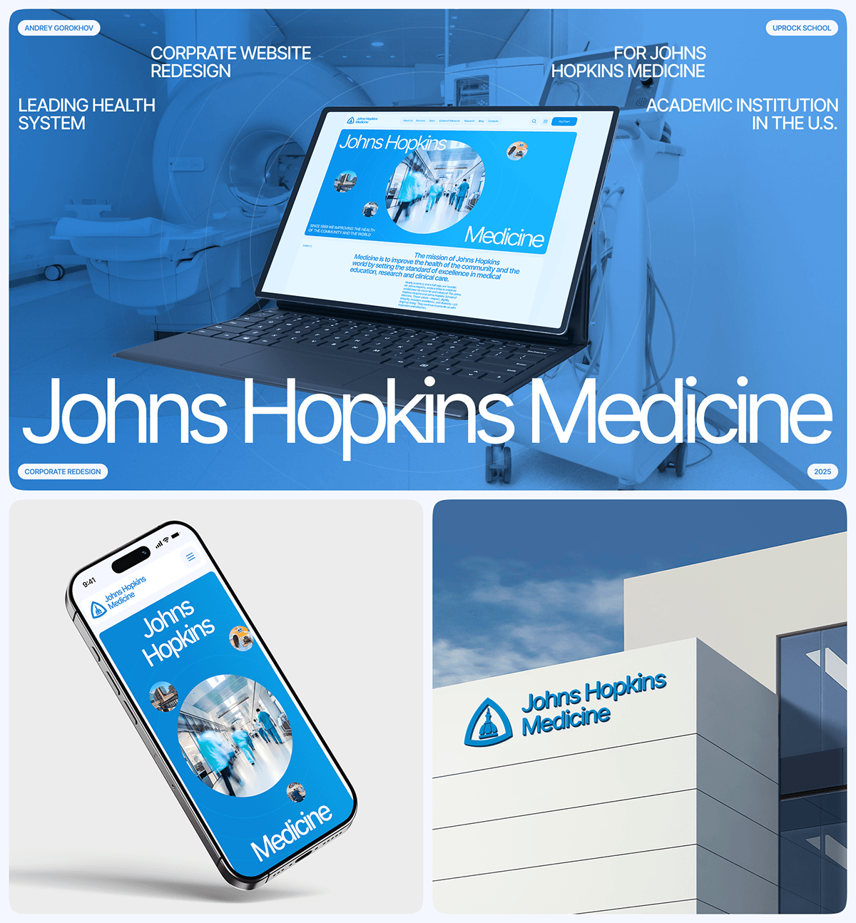 JOHNS HOPKINS MEDICINE | Corporate Website Redesign — Изображение №1 — Интерфейсы на Dprofile