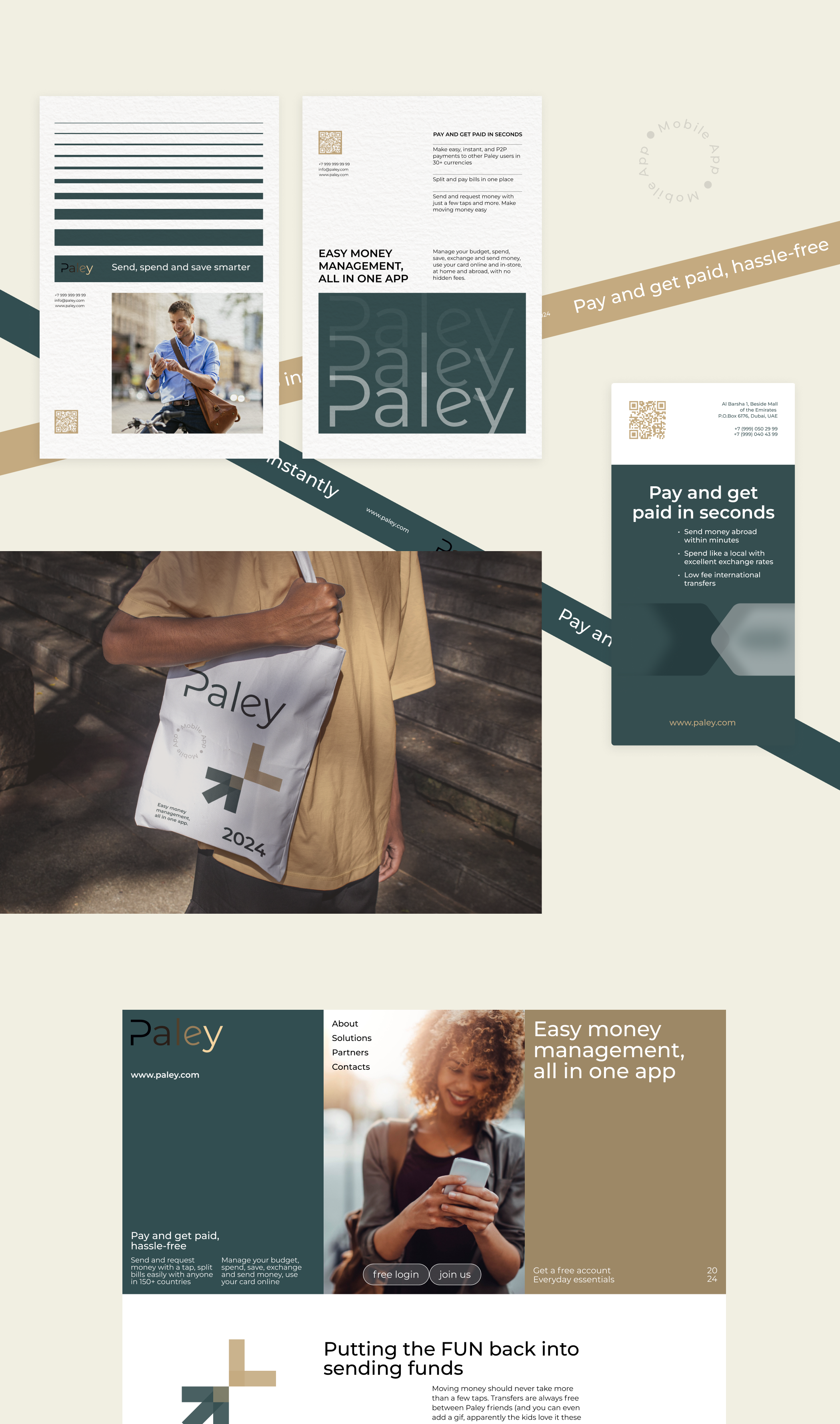 Paley — Visual identity — Изображение №6 — Брендинг на Dprofile