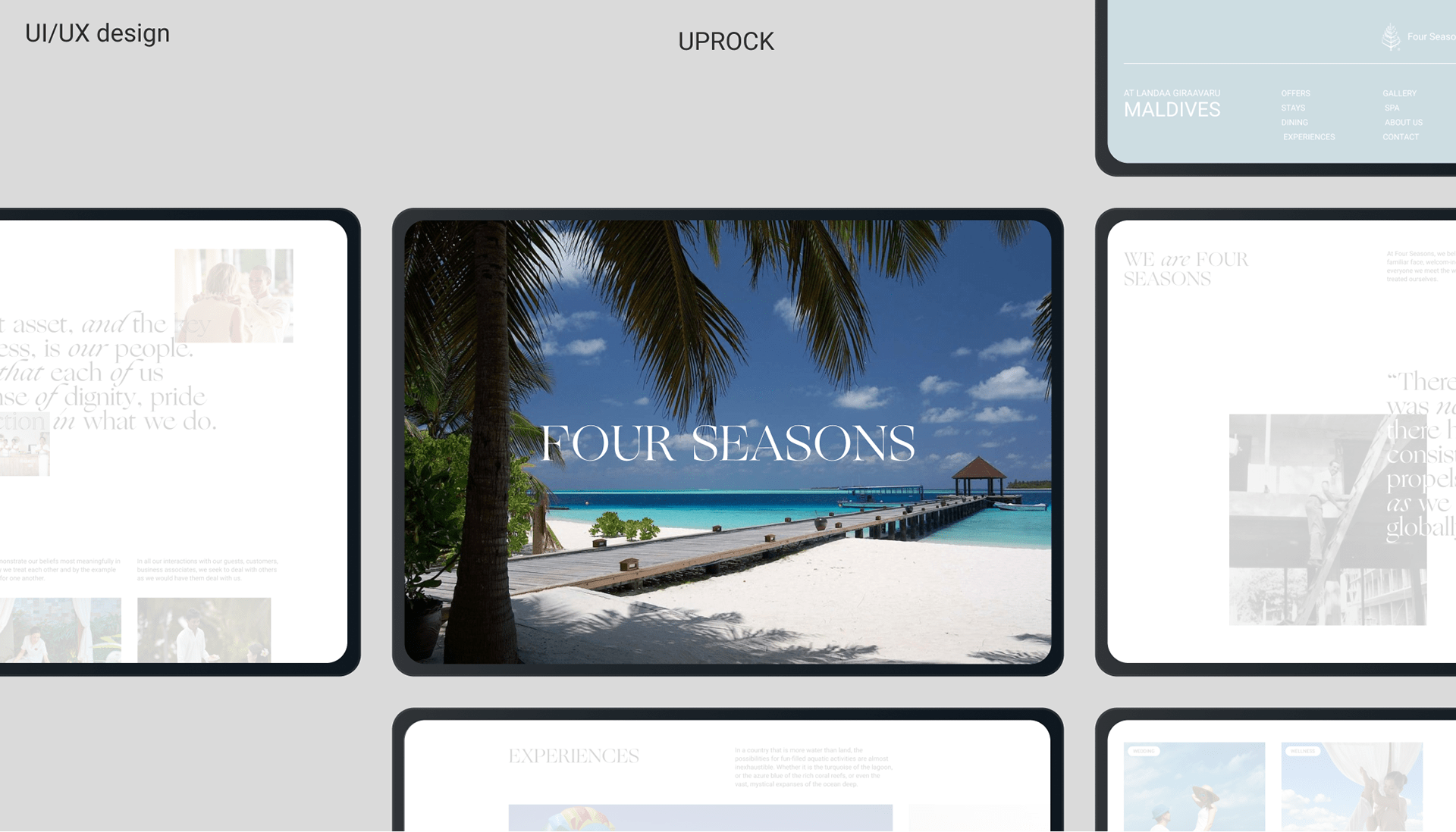 Four Seasons Corporate Website — Изображение №1 — Интерфейсы на Dprofile