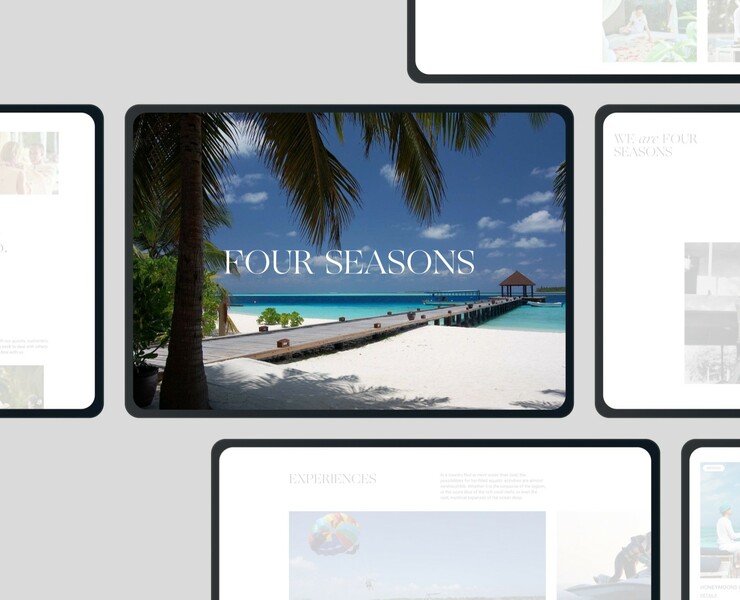 Four Seasons Corporate Website на Dprofile