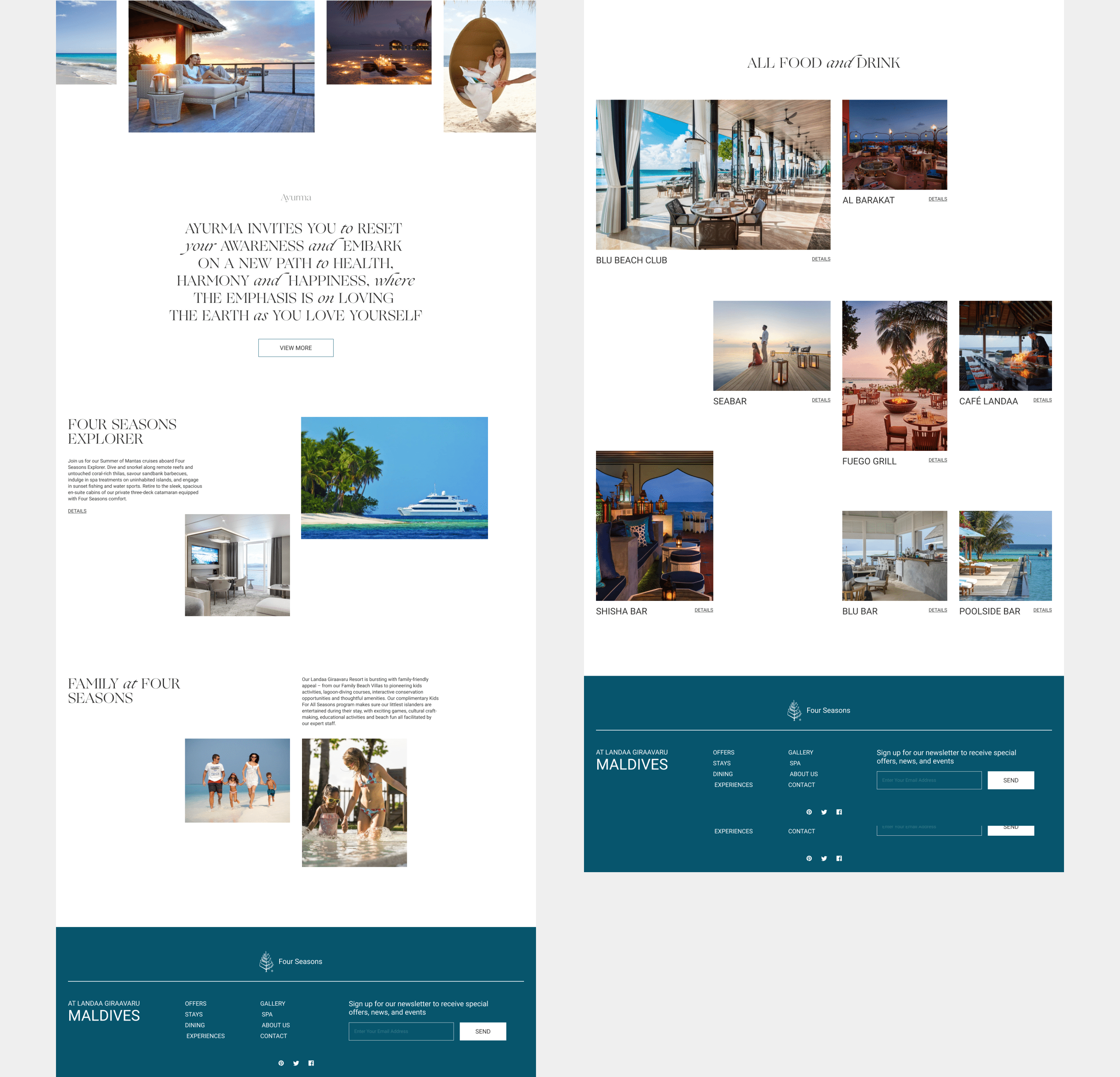 Four Seasons Corporate Website — Изображение №13 — Интерфейсы на Dprofile