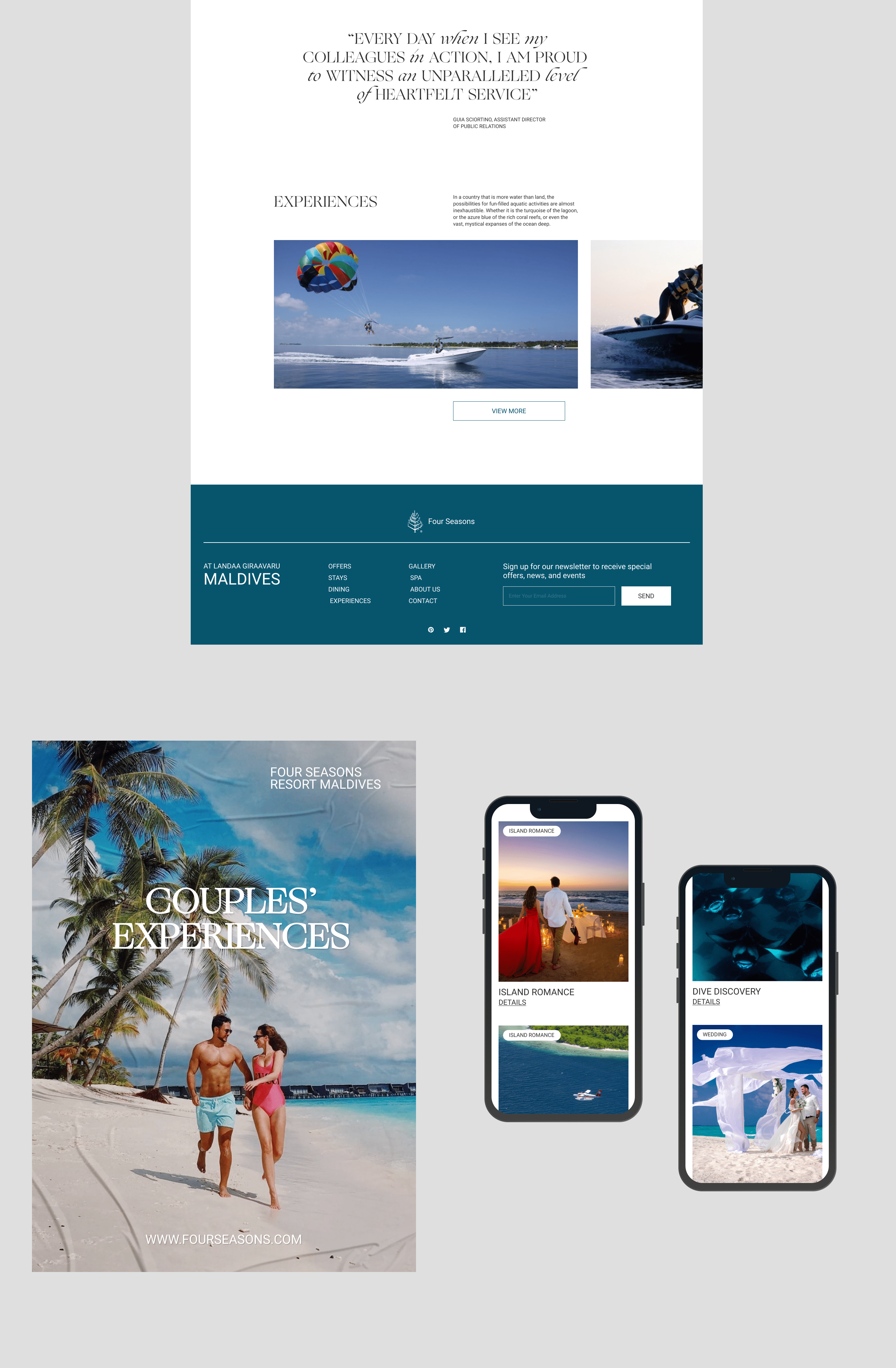 Four Seasons Corporate Website — Изображение №10 — Интерфейсы на Dprofile