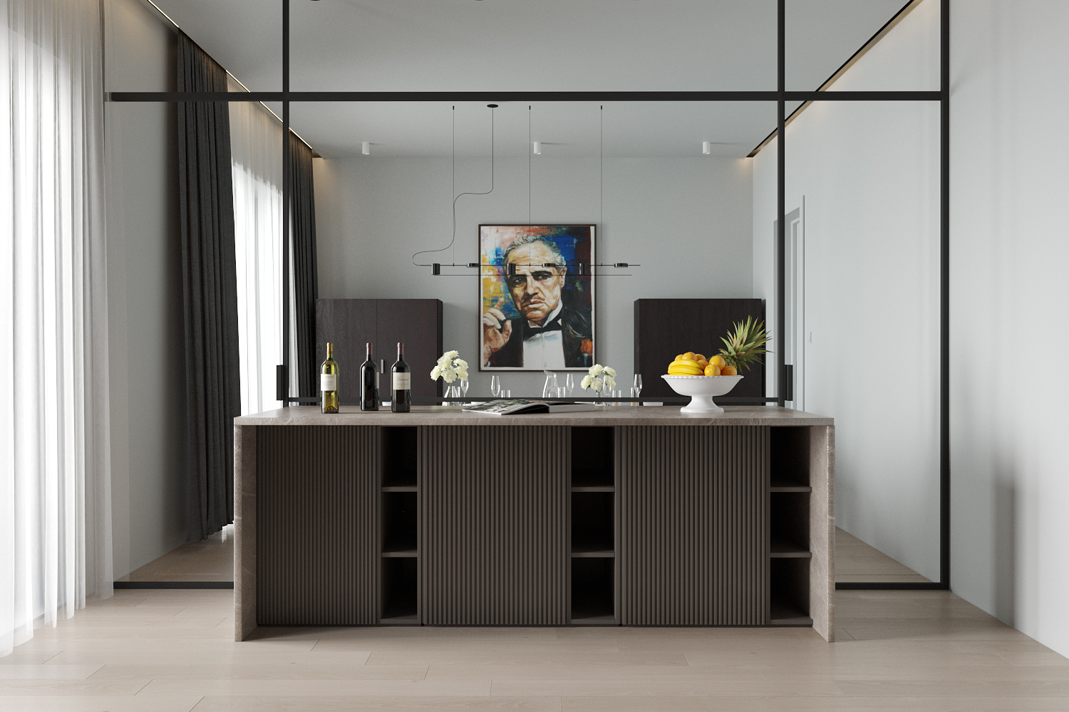 Интерьер в 3ds max Corona render — Изображение №5 — Графика, 3D на Dprofile