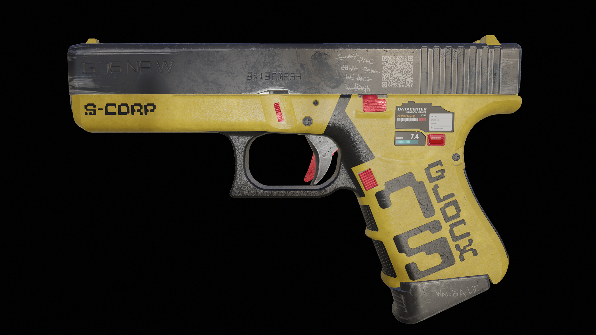 Glock 75 - The Legacy of the New Asia — Изображение №5 — Иллюстрация, 3D на Dprofile