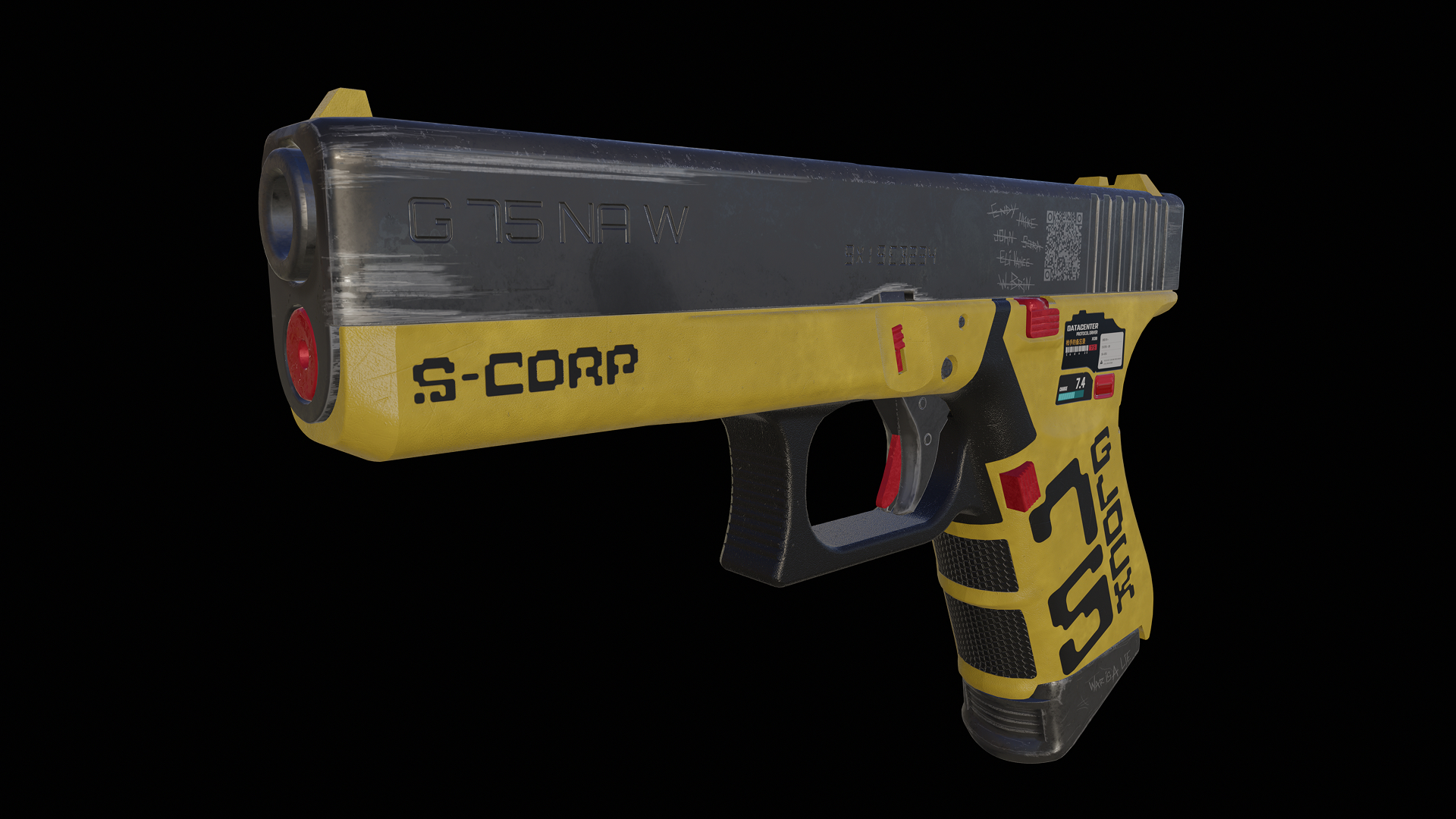 Glock 75 - The Legacy of the New Asia — Изображение №7 — Иллюстрация, 3D на Dprofile