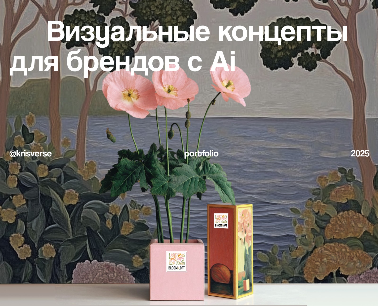 Визуальный концепт для цветочного и ювелирного брендов — Брендинг, Маркетинг на Dprofile