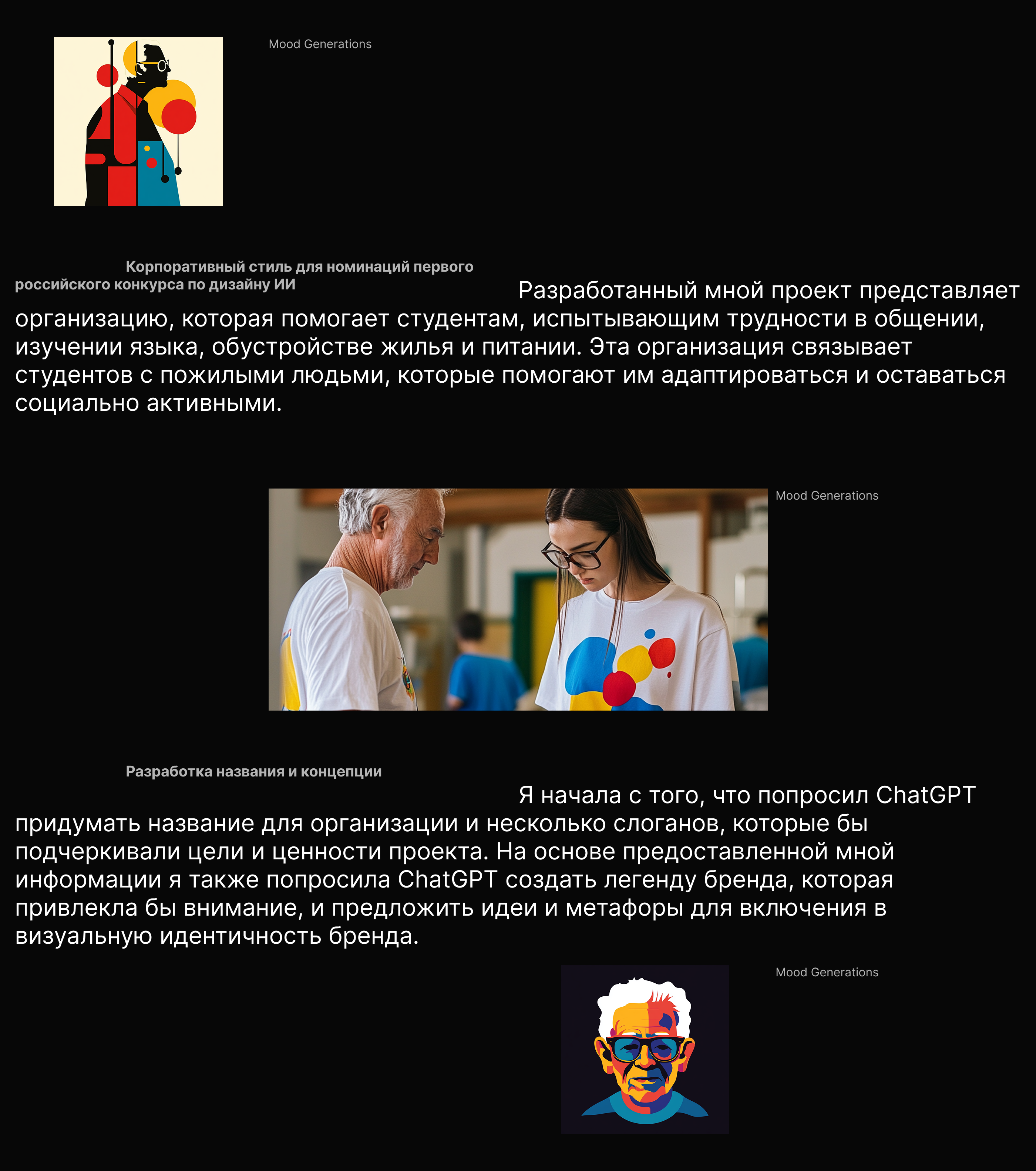 Конкурсные работы - AI дизайн в рамках конкурса Айда (ЦЕХ) — Изображение №21 — Брендинг на Dprofile