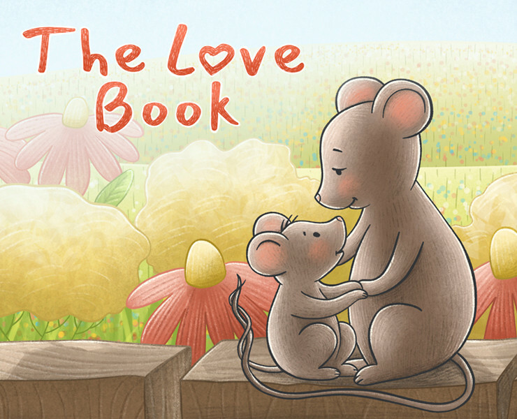 Иллюстрации для книги "The Love Book". на Dprofile